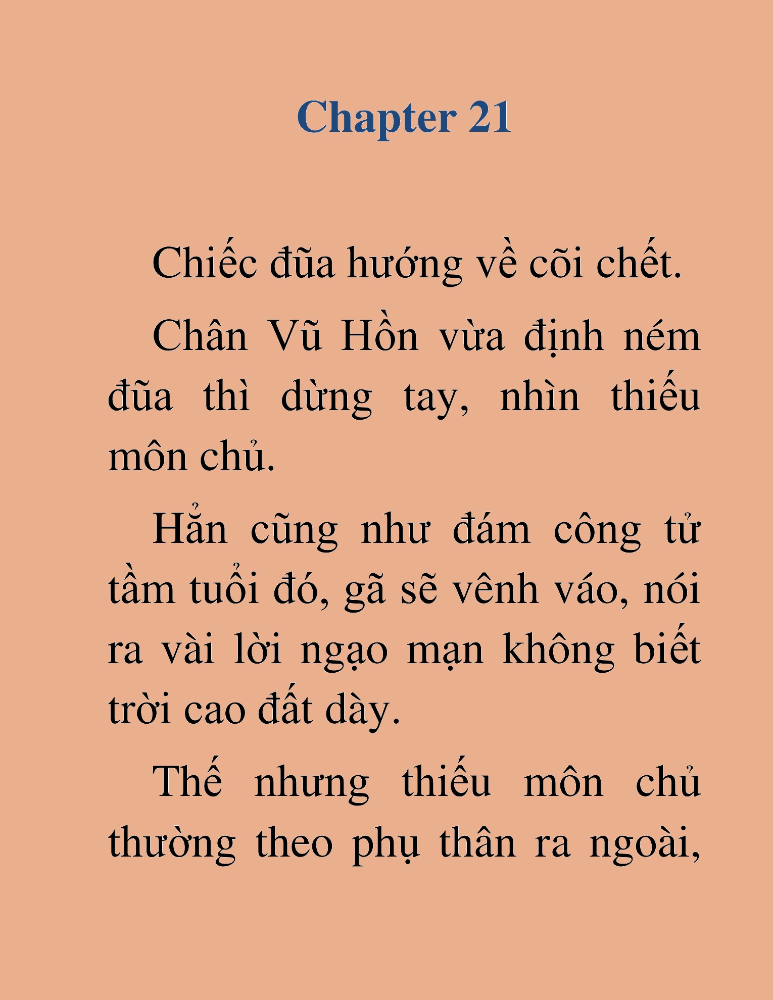 Đọc truyện HAT[novel] Kiếm Ma Hồi Hương - Chap 21