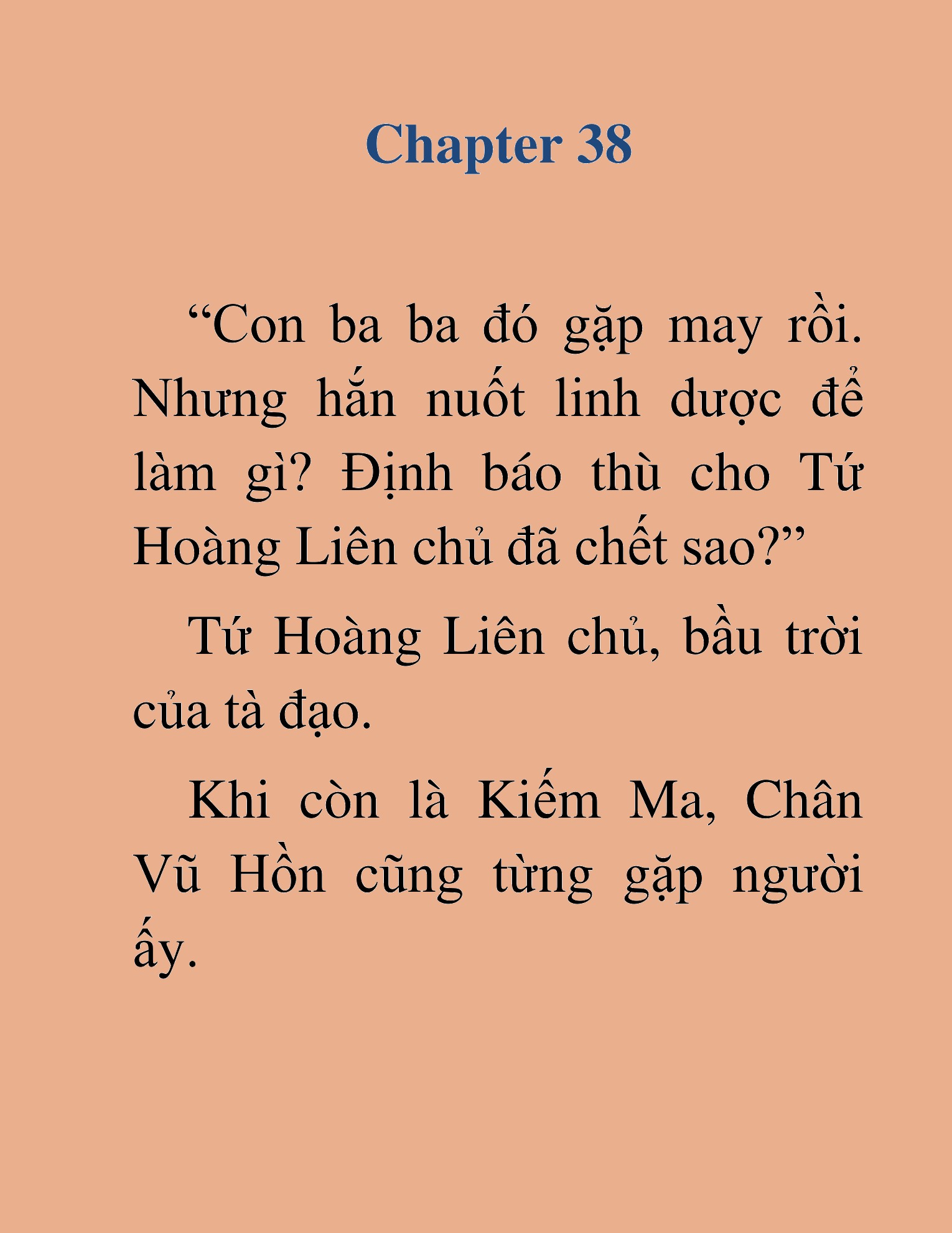 Đọc truyện HAT[novel] Kiếm Ma Hồi Hương - Chap 38