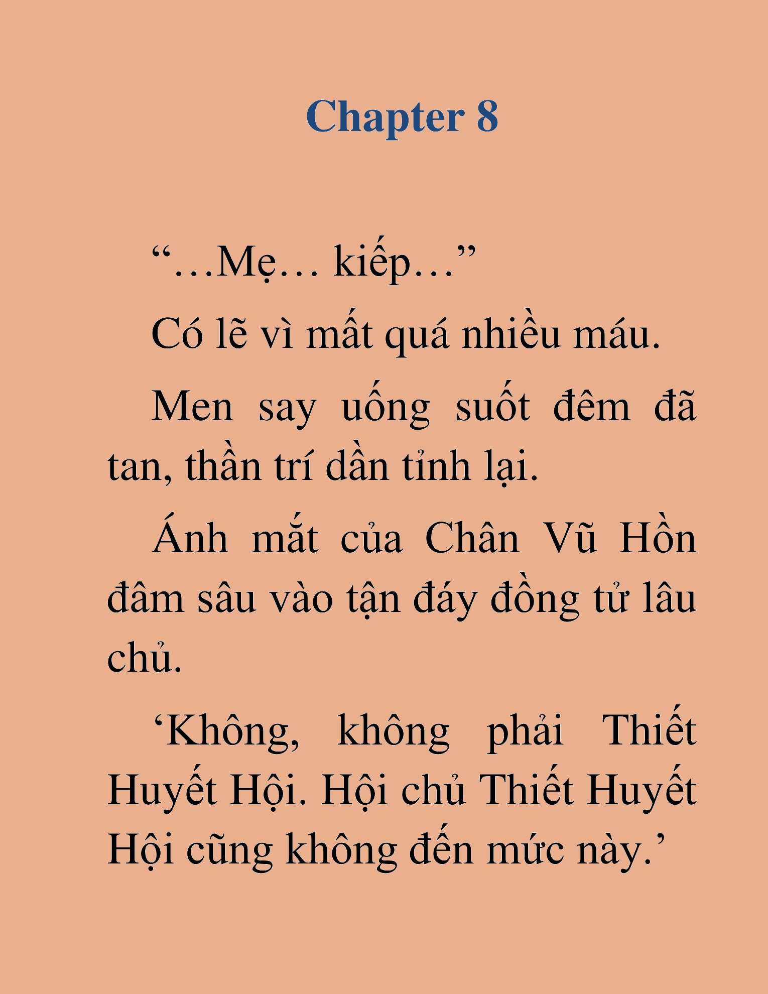 Đọc truyện HAT[novel] Kiếm Ma Hồi Hương - Chap 8