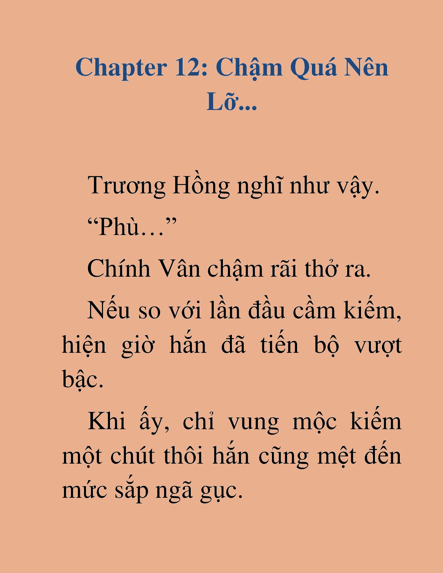 Đọc truyện HAT[NOVEL] Kiếm Quỷ Chuyển Sinh - Chap 12
