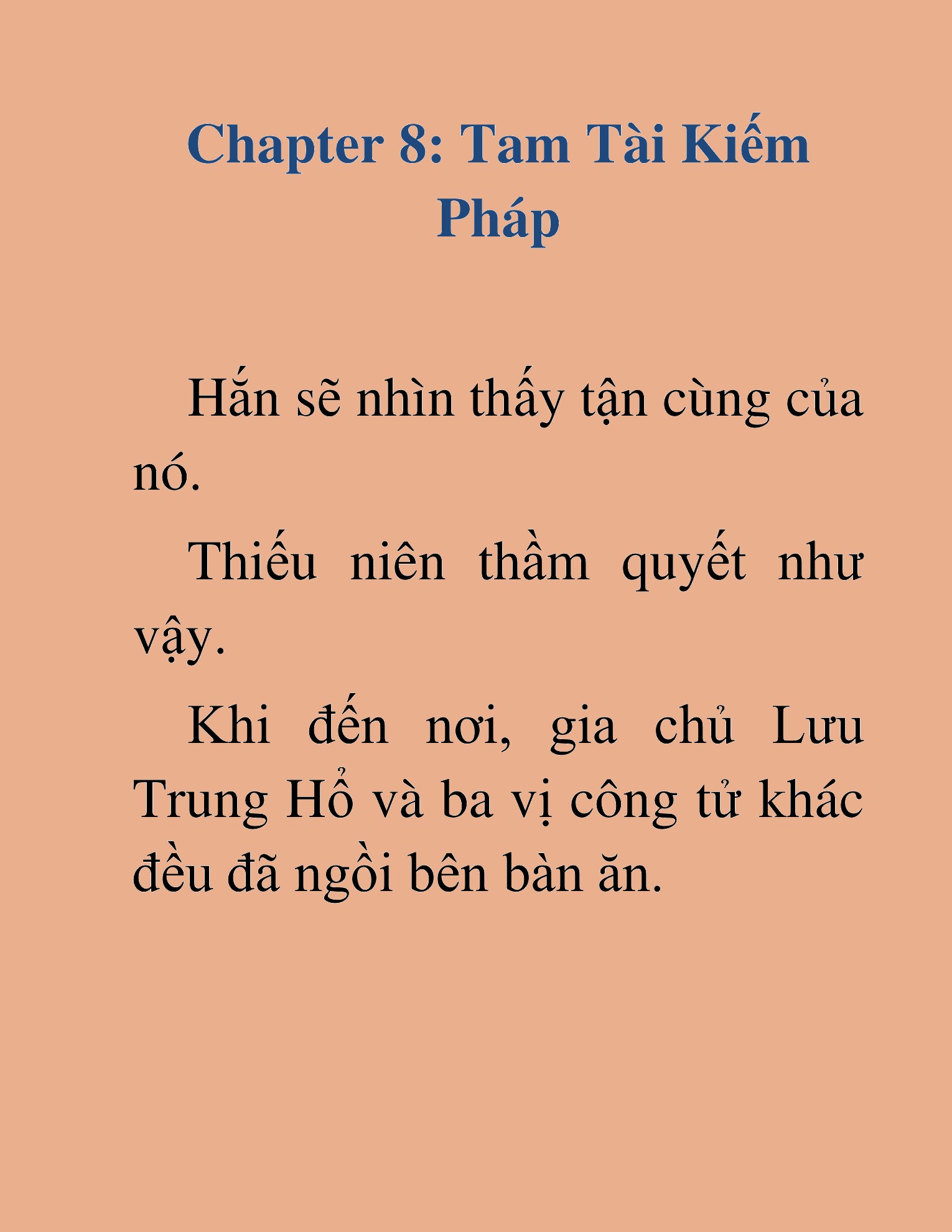 Đọc truyện HAT[NOVEL] Kiếm Quỷ Chuyển Sinh - Chap 8