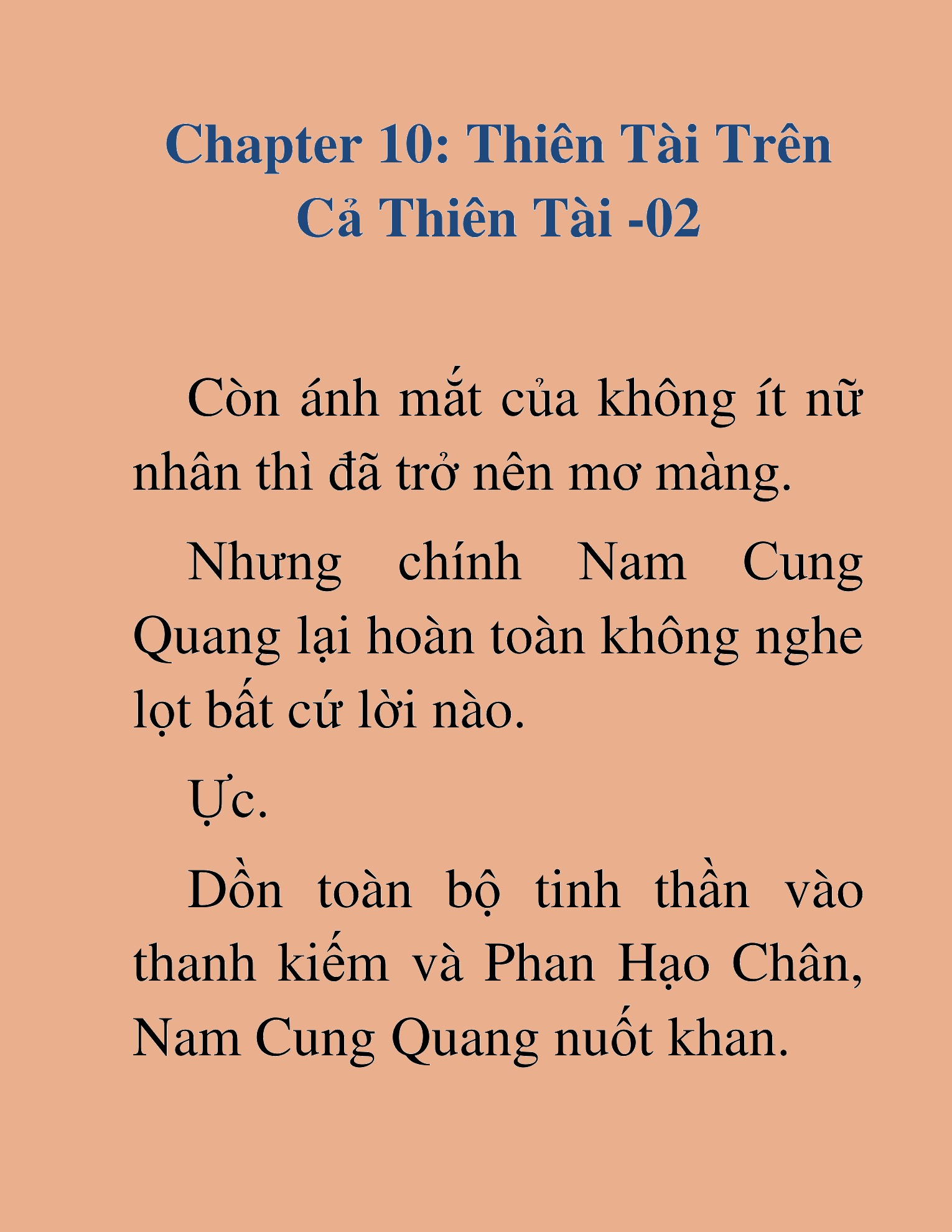 Đọc truyện HAT[NOVEL] Kiếm Thần Tái Xuất - Chap 10