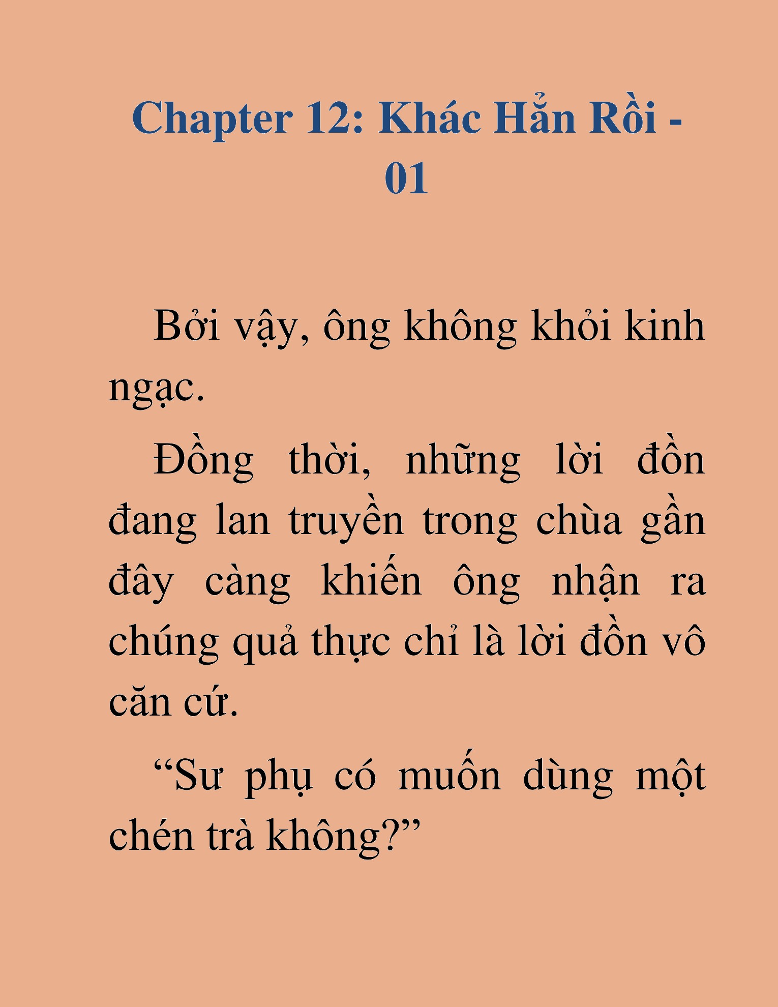 Đọc truyện HAT[NOVEL] Kiếm Thần Tái Xuất - Chap 12