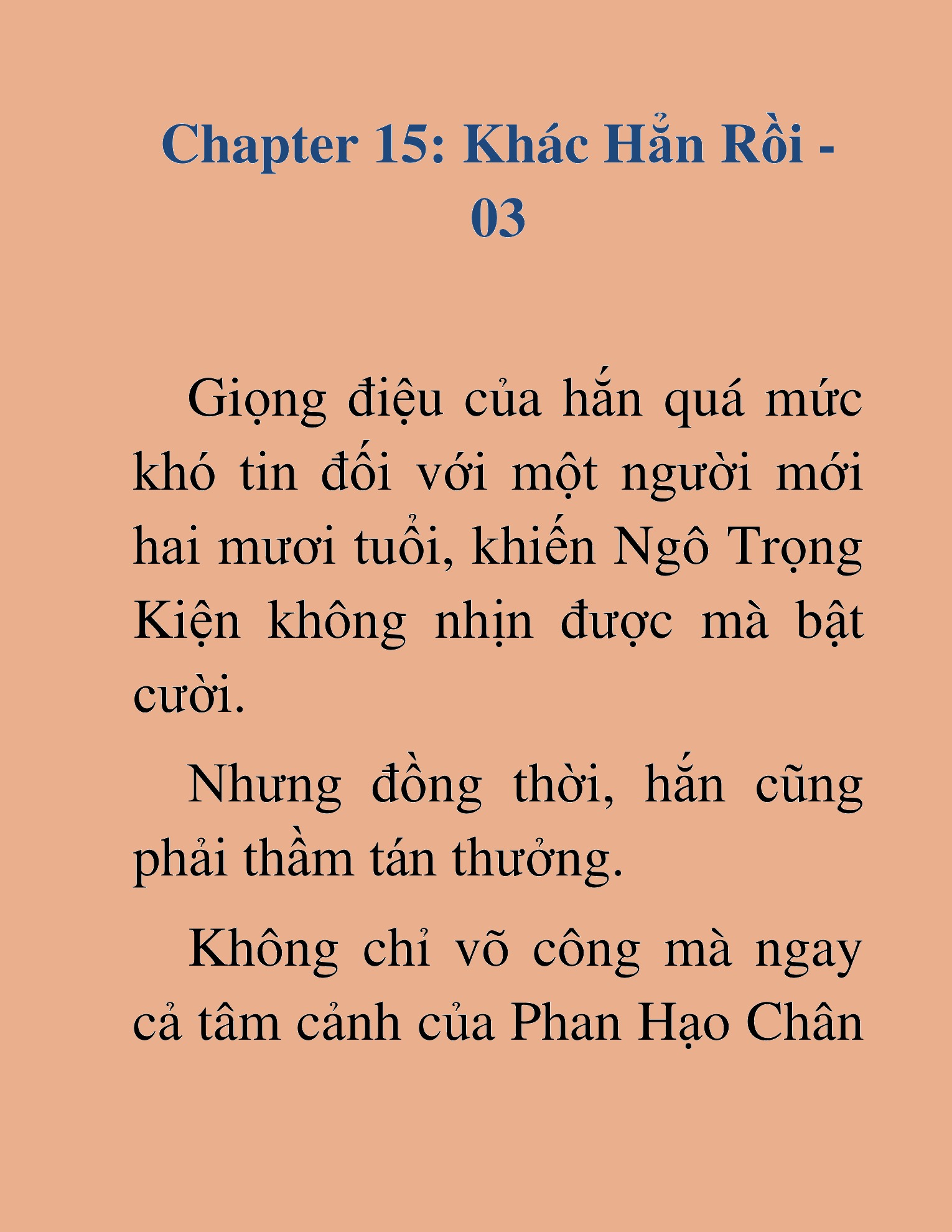 Đọc truyện HAT[NOVEL] Kiếm Thần Tái Xuất - Chap 15
