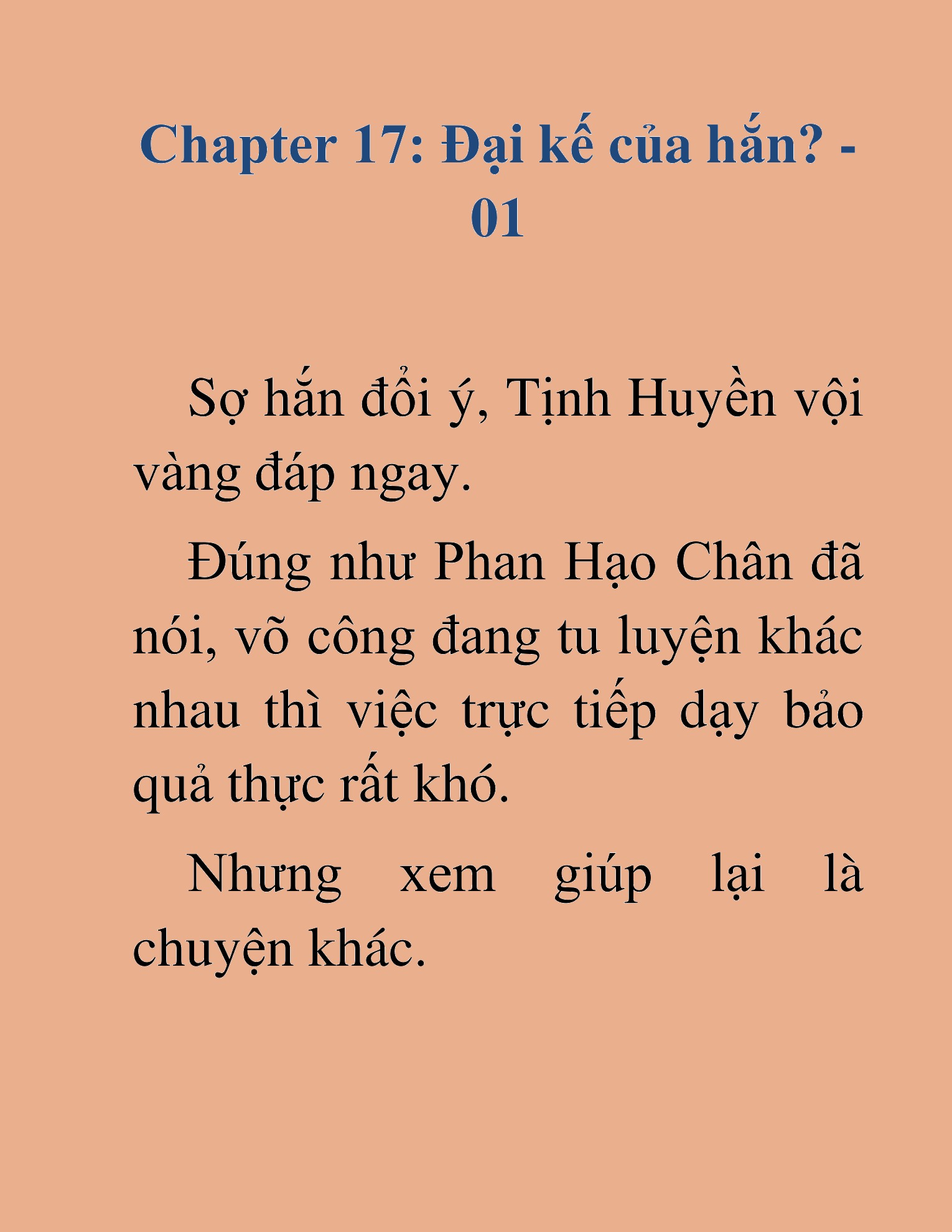 Đọc truyện HAT[NOVEL] Kiếm Thần Tái Xuất - Chap 17