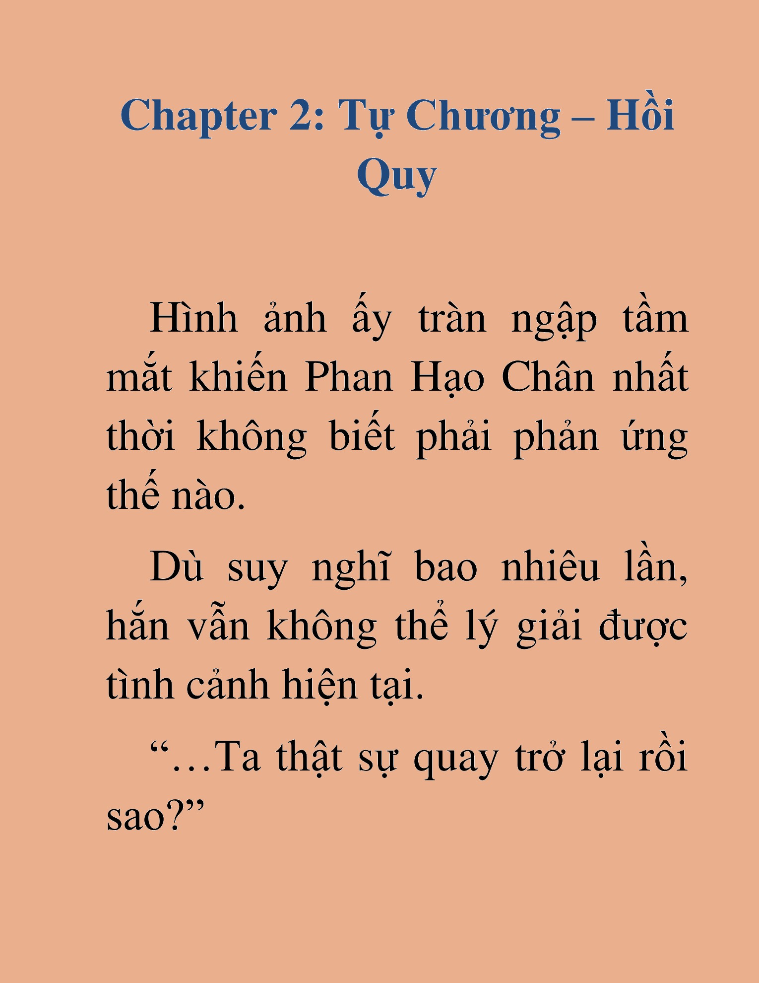 Đọc truyện HAT[NOVEL] Kiếm Thần Tái Xuất - Chap 2