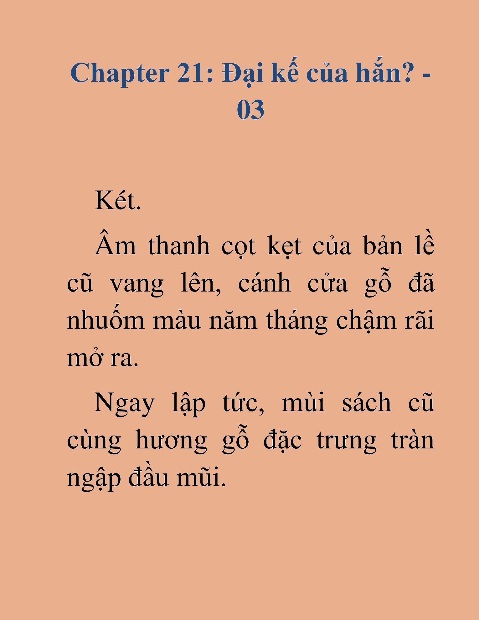 Đọc truyện HAT[NOVEL] Kiếm Thần Tái Xuất - Chap 21