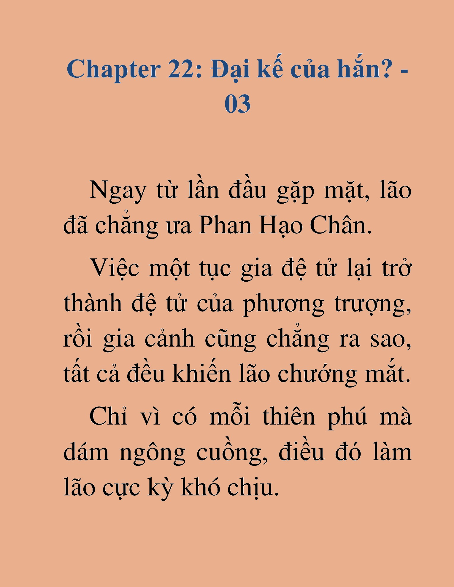 Đọc truyện HAT[NOVEL] Kiếm Thần Tái Xuất - Chap 22