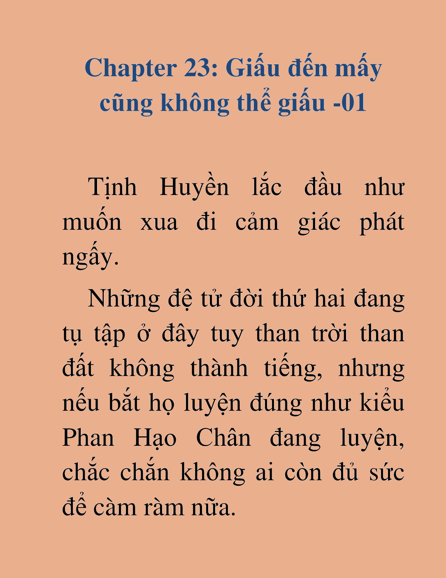 Đọc truyện HAT[NOVEL] Kiếm Thần Tái Xuất - Chap 23