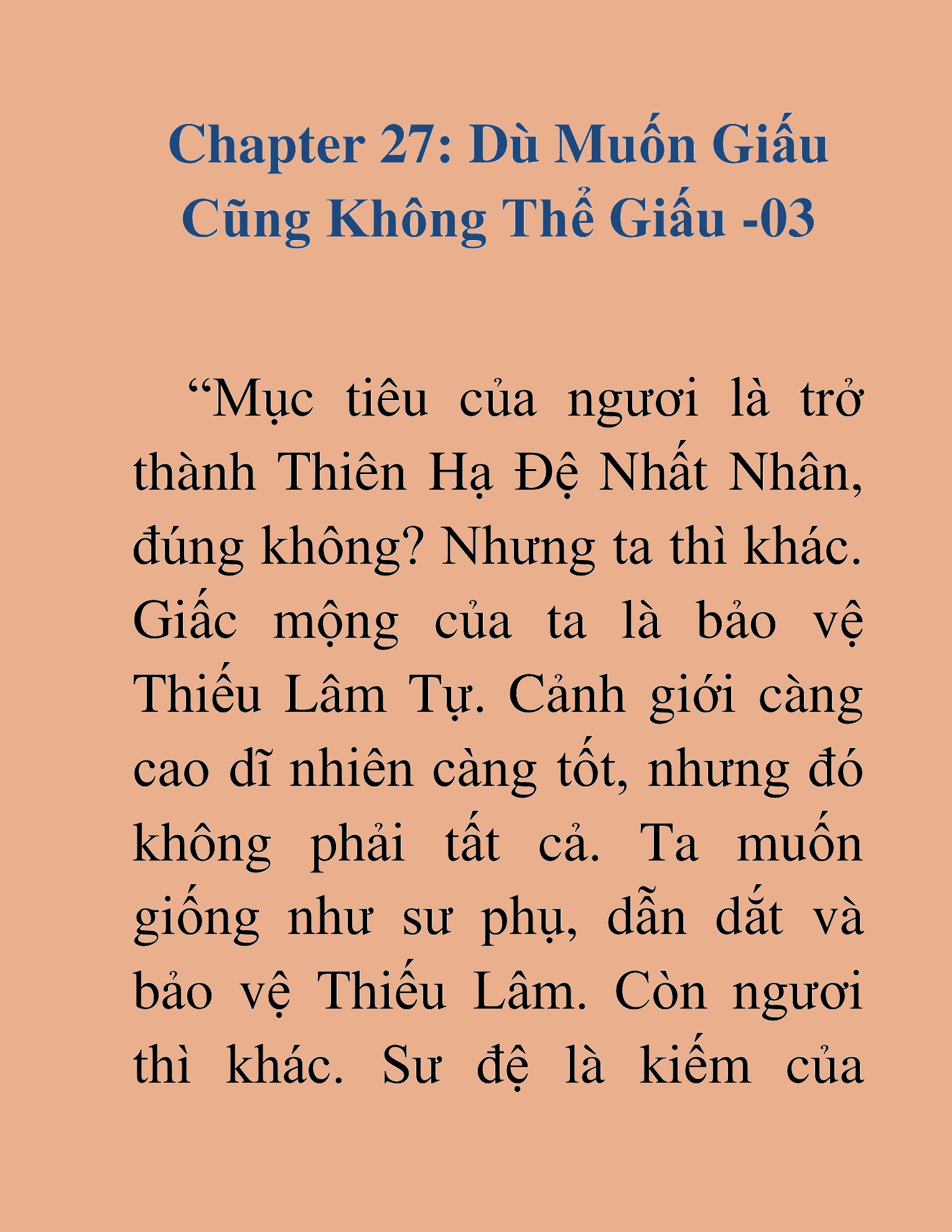 Đọc truyện HAT[NOVEL] Kiếm Thần Tái Xuất - Chap 27