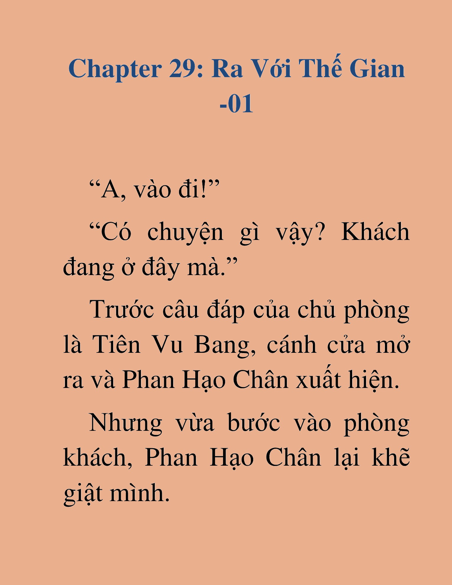 Đọc truyện HAT[NOVEL] Kiếm Thần Tái Xuất - Chap 29