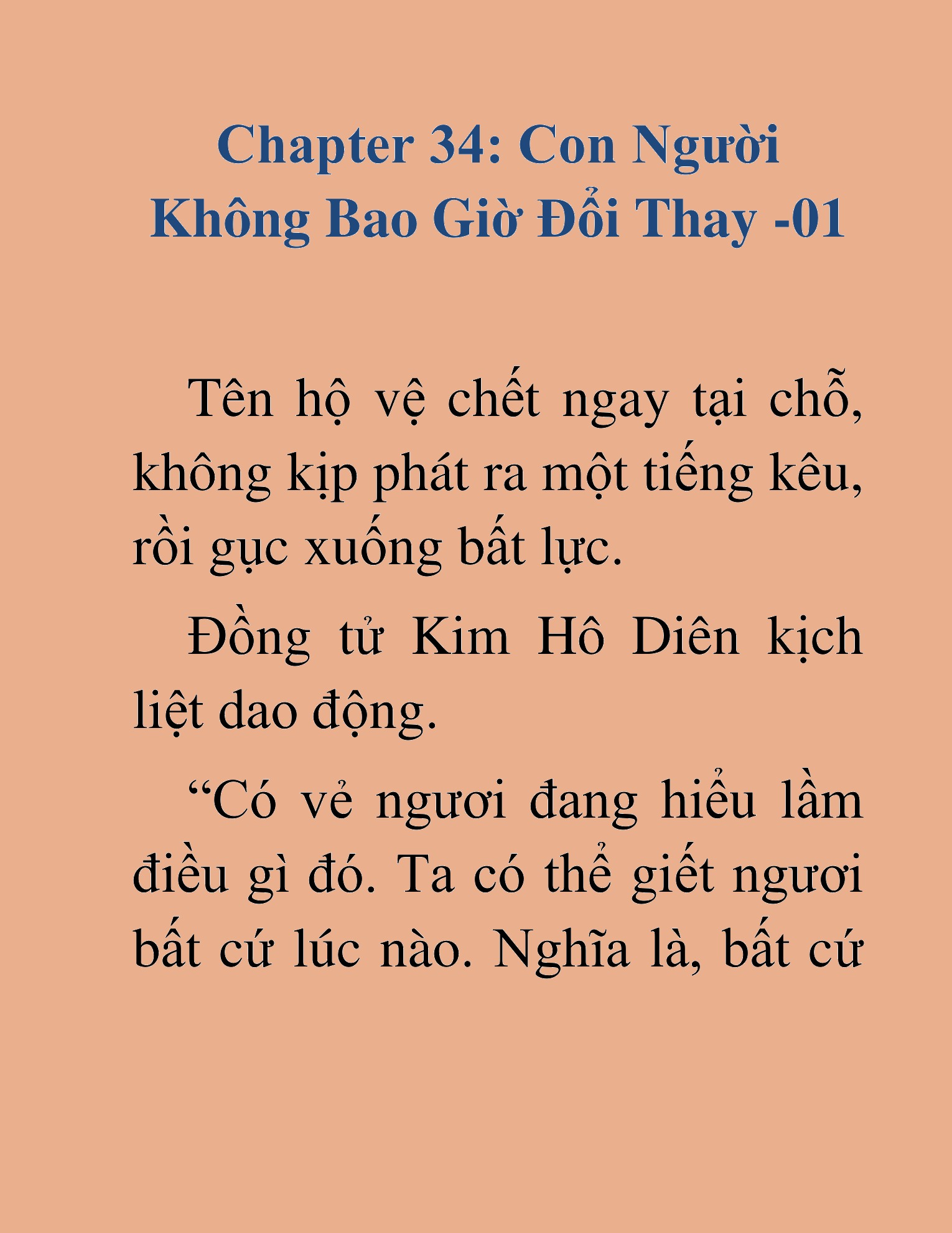 Đọc truyện HAT[NOVEL] Kiếm Thần Tái Xuất - Chap 34