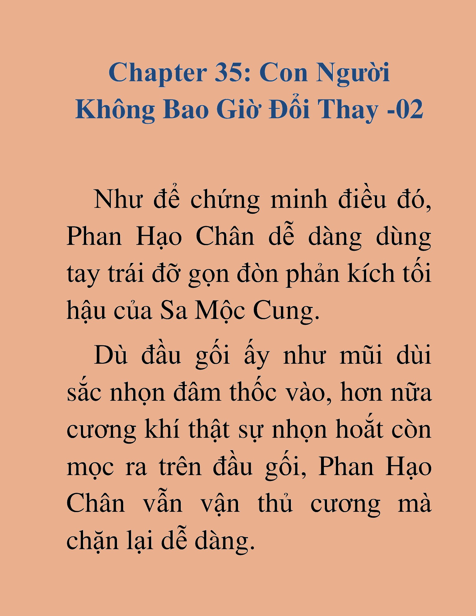 Đọc truyện HAT[NOVEL] Kiếm Thần Tái Xuất - Chap 35