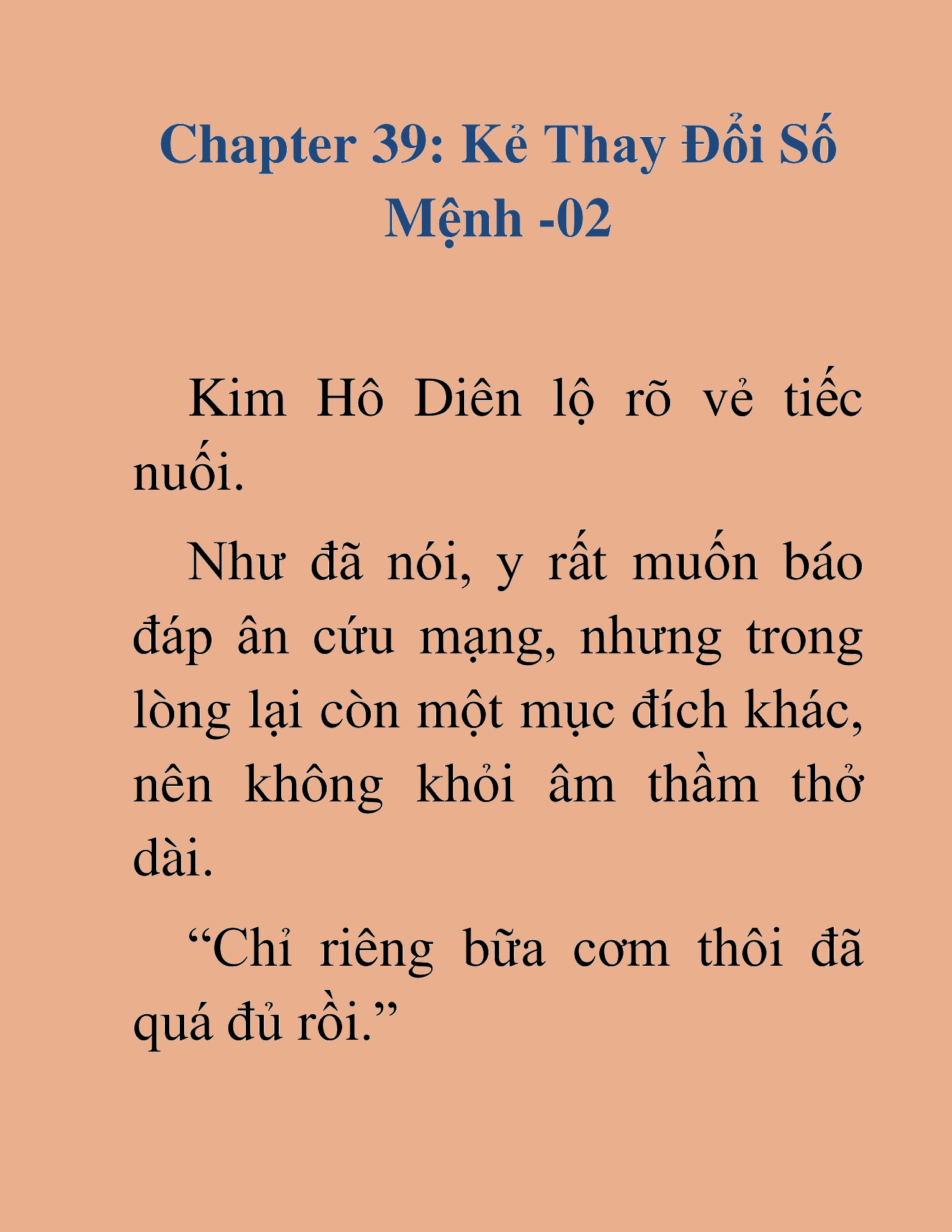 Đọc truyện HAT[NOVEL] Kiếm Thần Tái Xuất - Chap 39