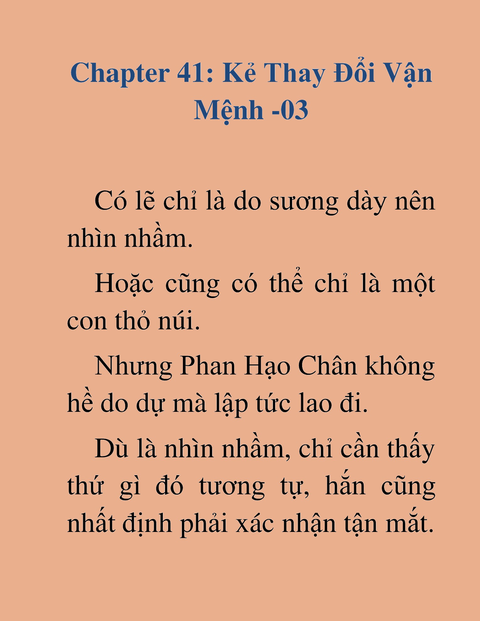 Đọc truyện HAT[NOVEL] Kiếm Thần Tái Xuất - Chap 41