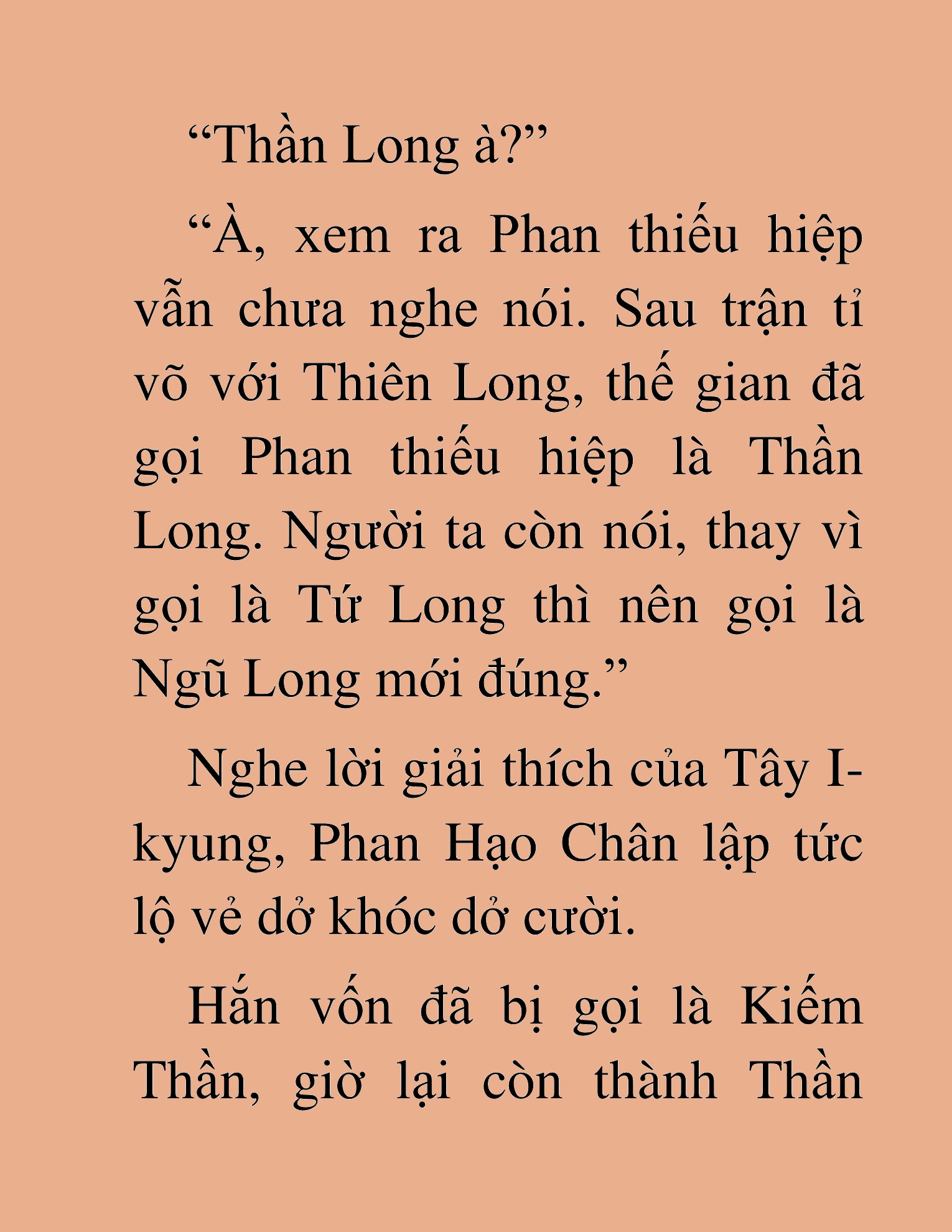 Đọc truyện HAT[NOVEL] Kiếm Thần Tái Xuất - Chap 42