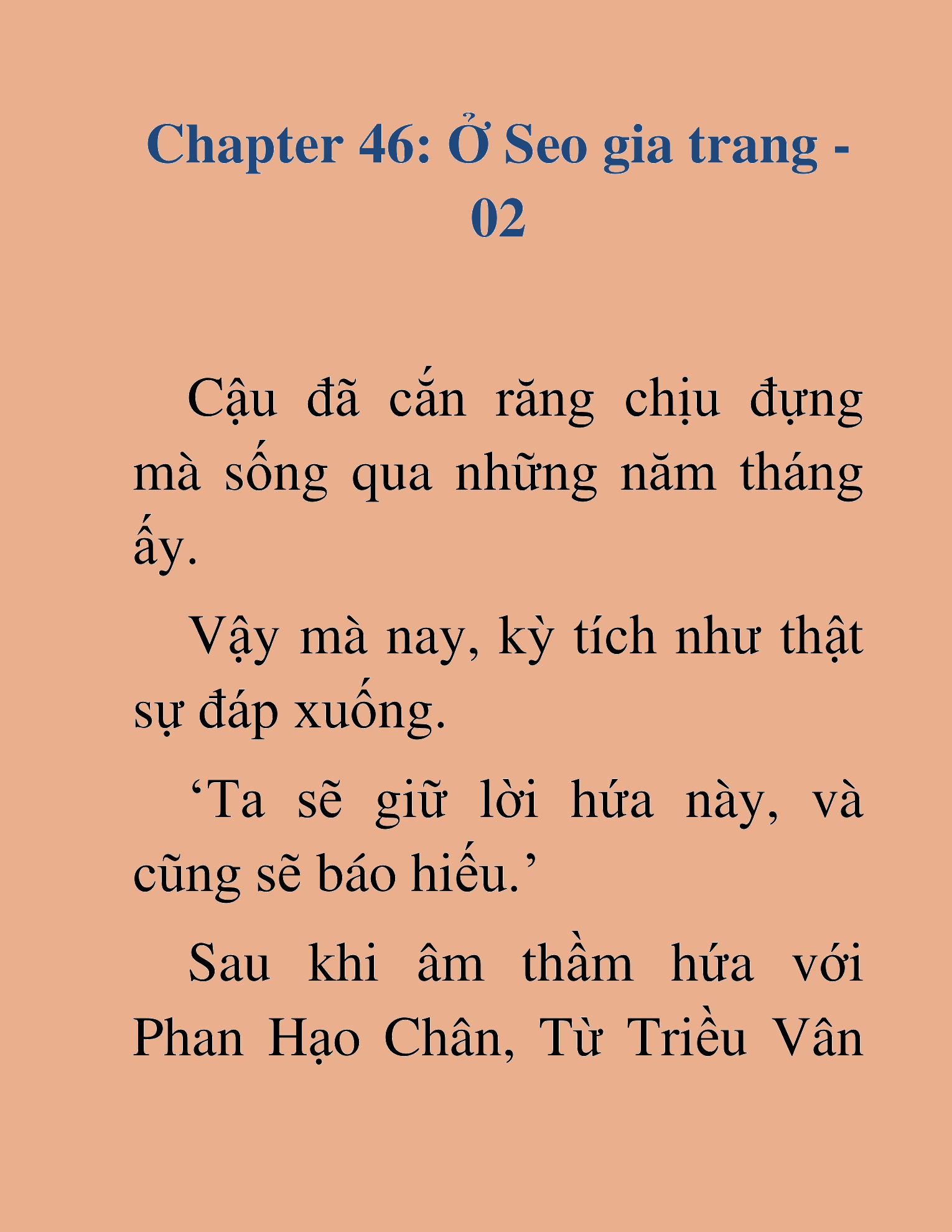 Đọc truyện HAT[NOVEL] Kiếm Thần Tái Xuất - Chap 46