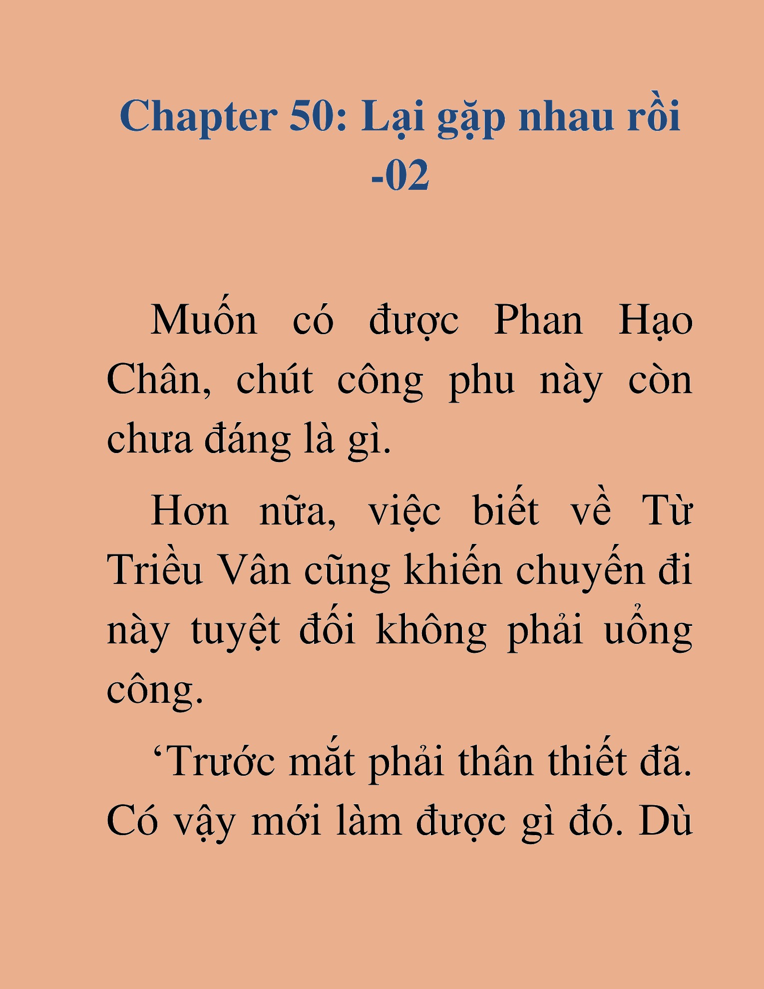 Đọc truyện HAT[NOVEL] Kiếm Thần Tái Xuất - Chap 50