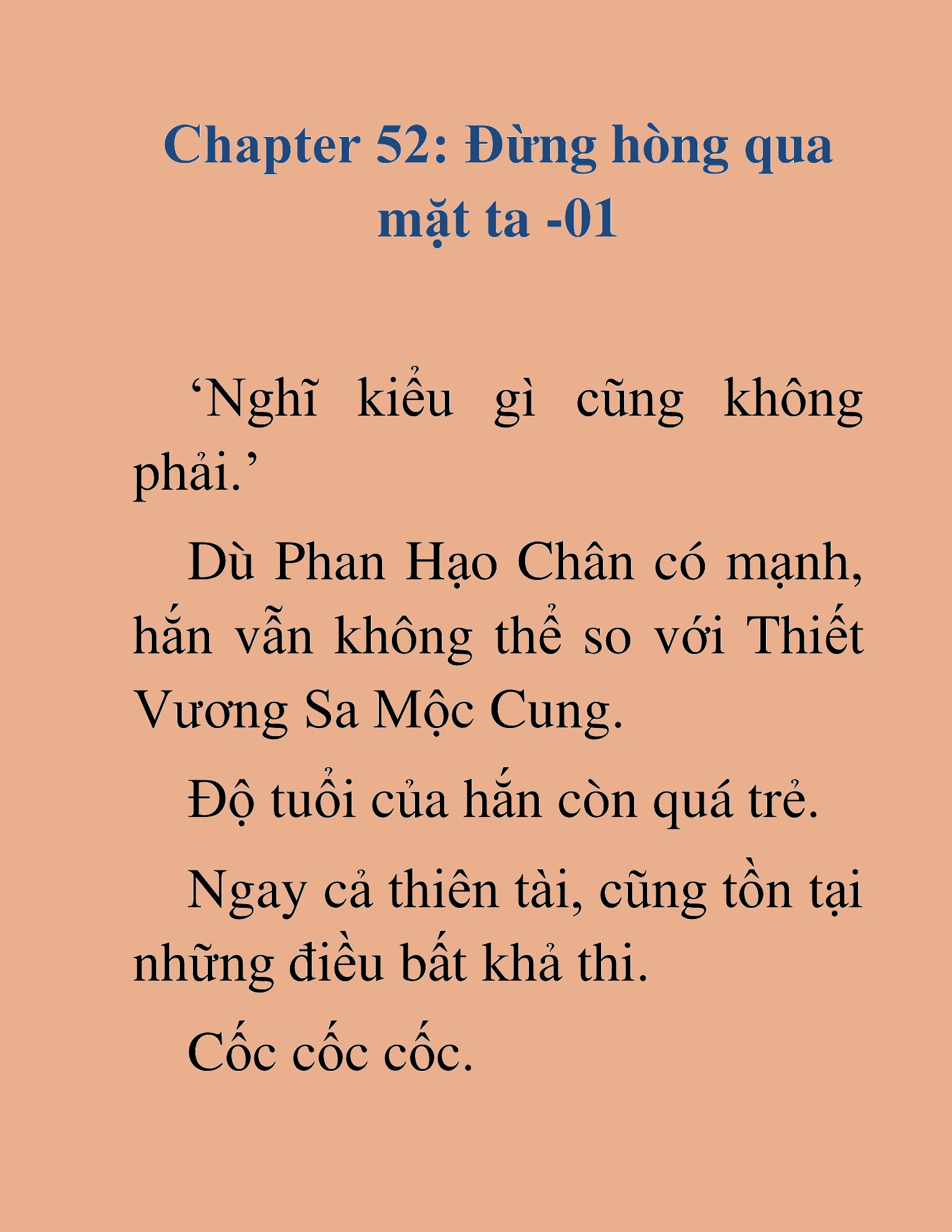 Đọc truyện HAT[NOVEL] Kiếm Thần Tái Xuất - Chap 52