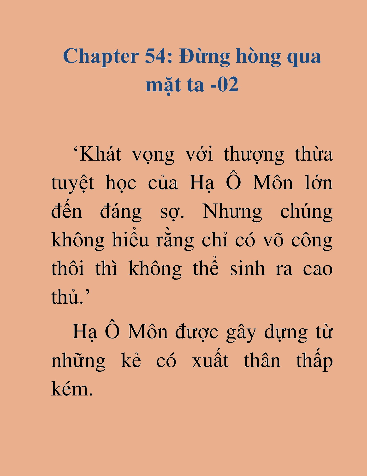 Đọc truyện HAT[NOVEL] Kiếm Thần Tái Xuất - Chap 54