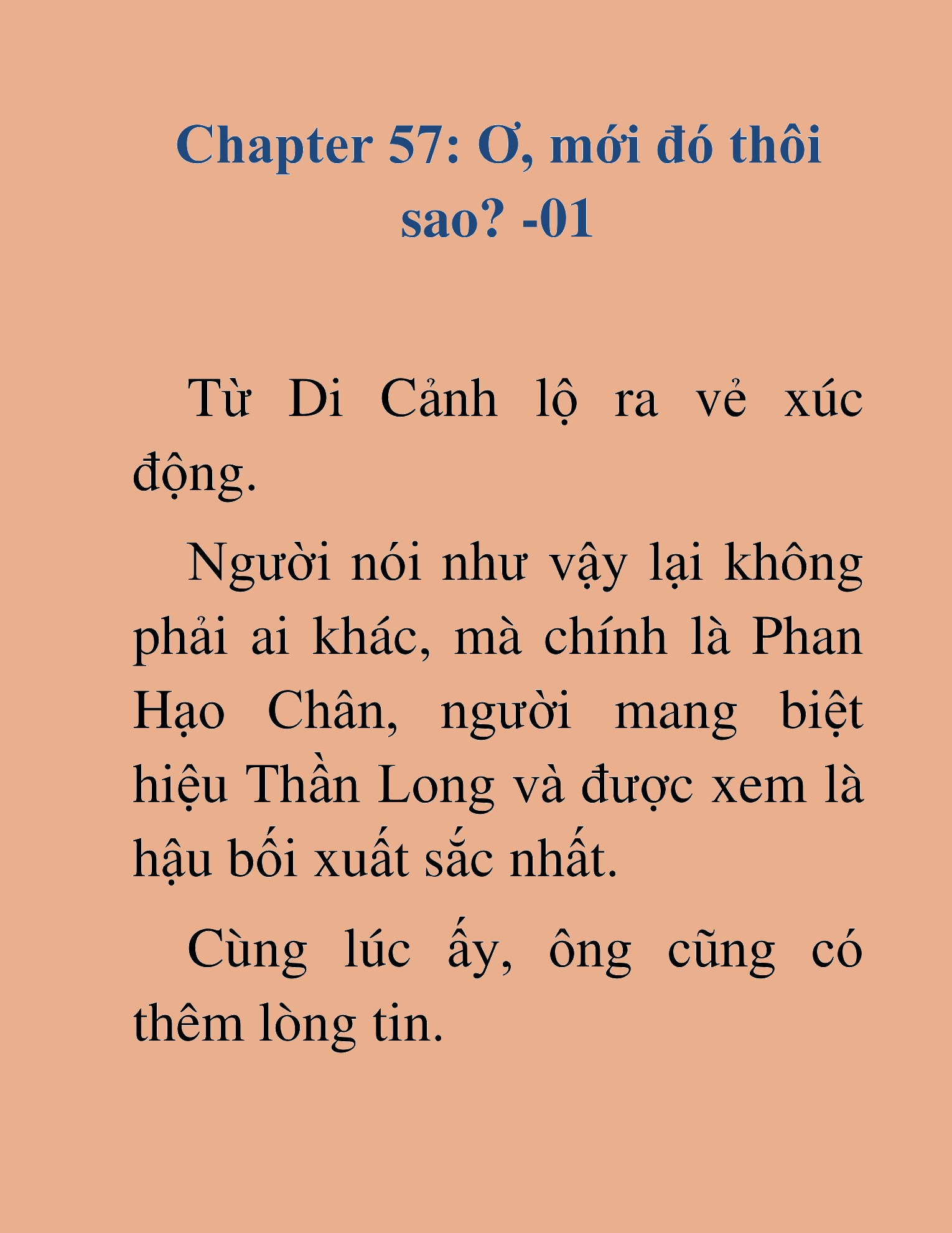 Đọc truyện HAT[NOVEL] Kiếm Thần Tái Xuất - Chap 57