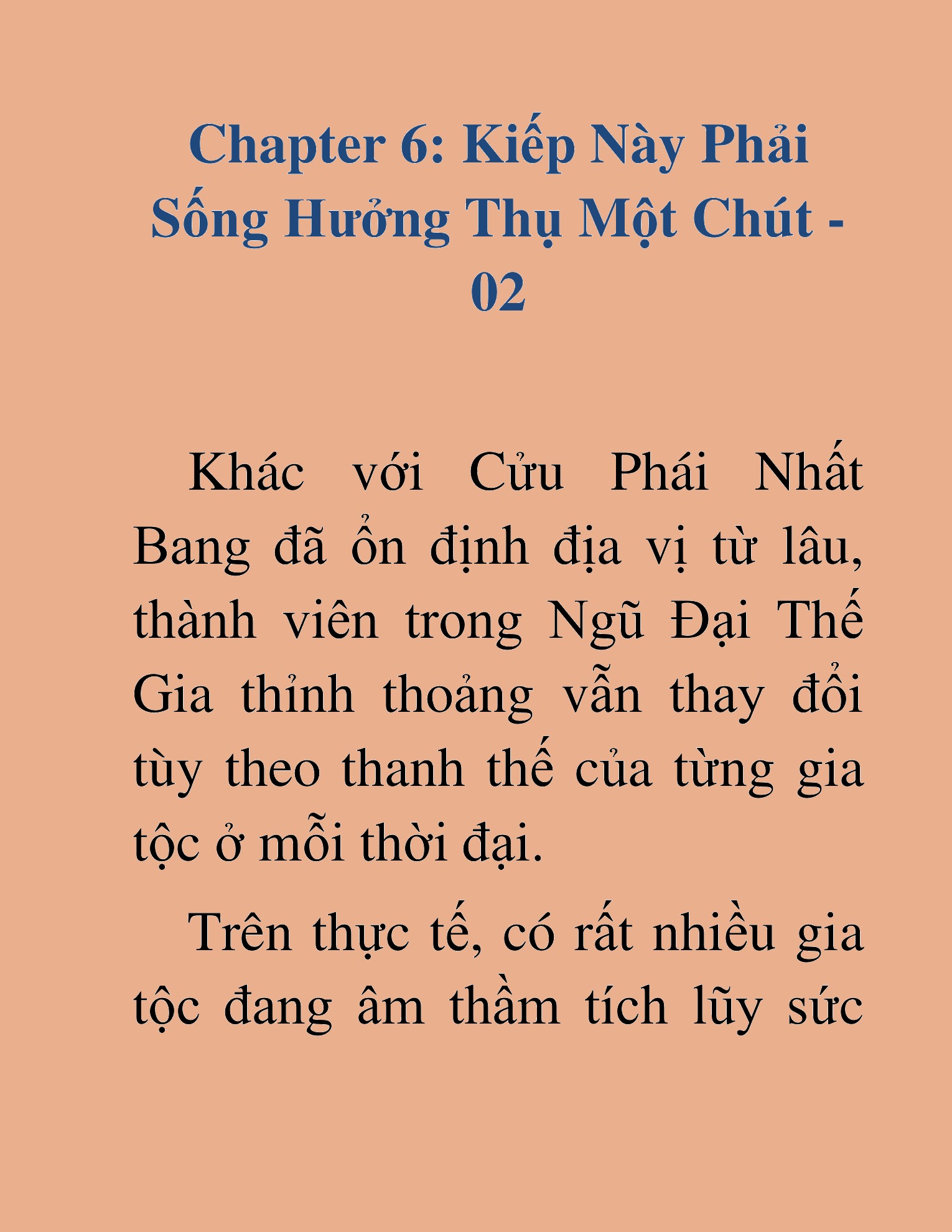 Đọc truyện HAT[NOVEL] Kiếm Thần Tái Xuất - Chap 6
