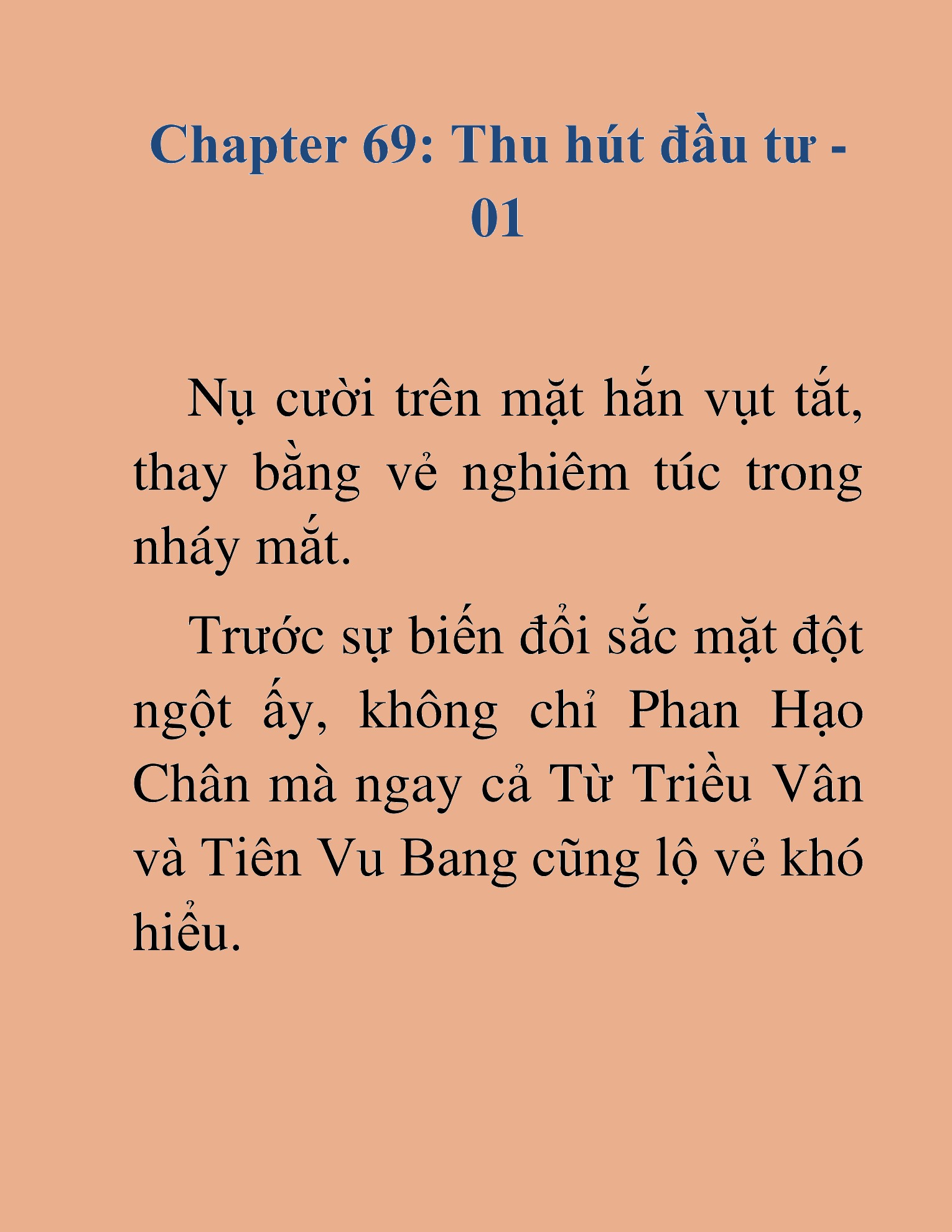 Đọc truyện HAT[NOVEL] Kiếm Thần Tái Xuất - Chap 69