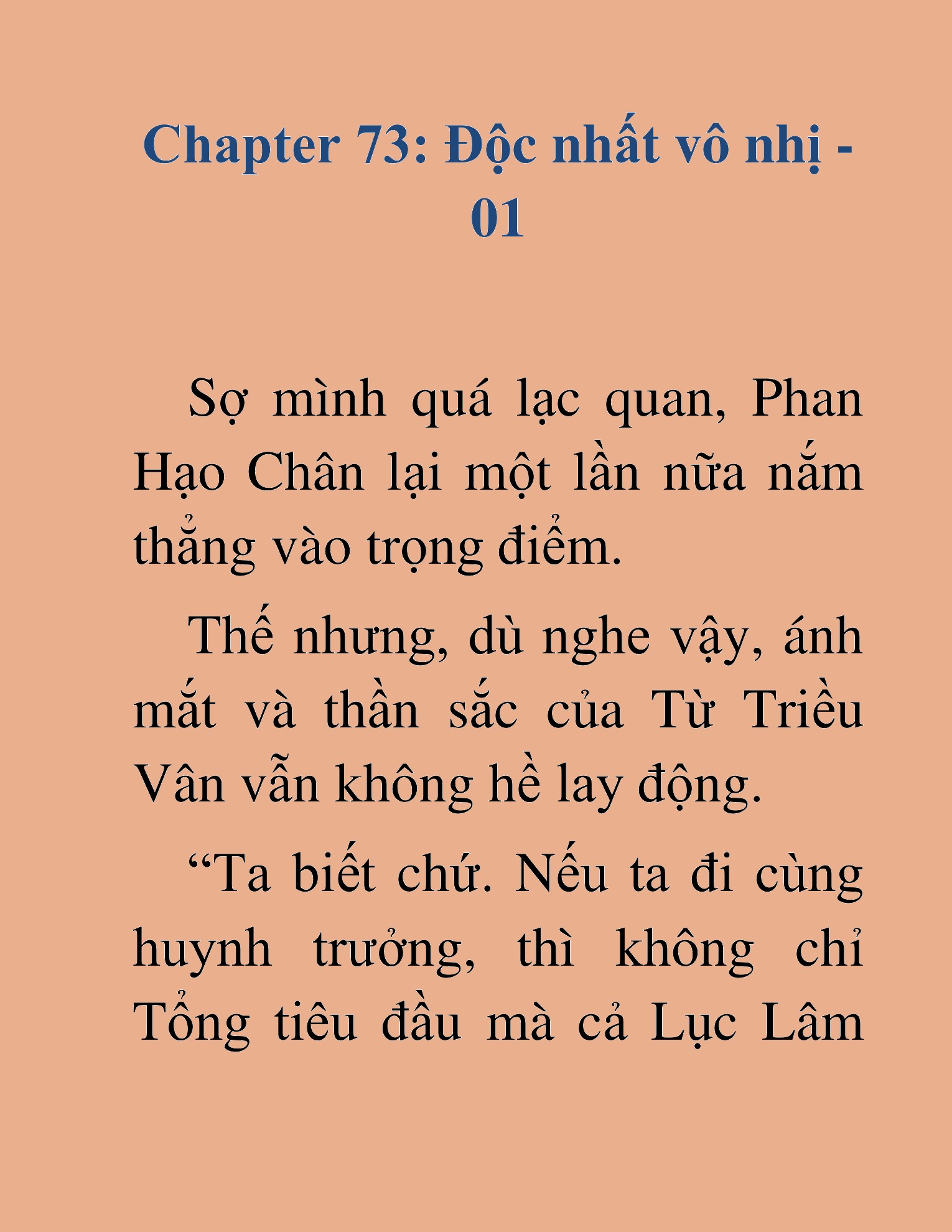 Đọc truyện HAT[NOVEL] Kiếm Thần Tái Xuất - Chap 73