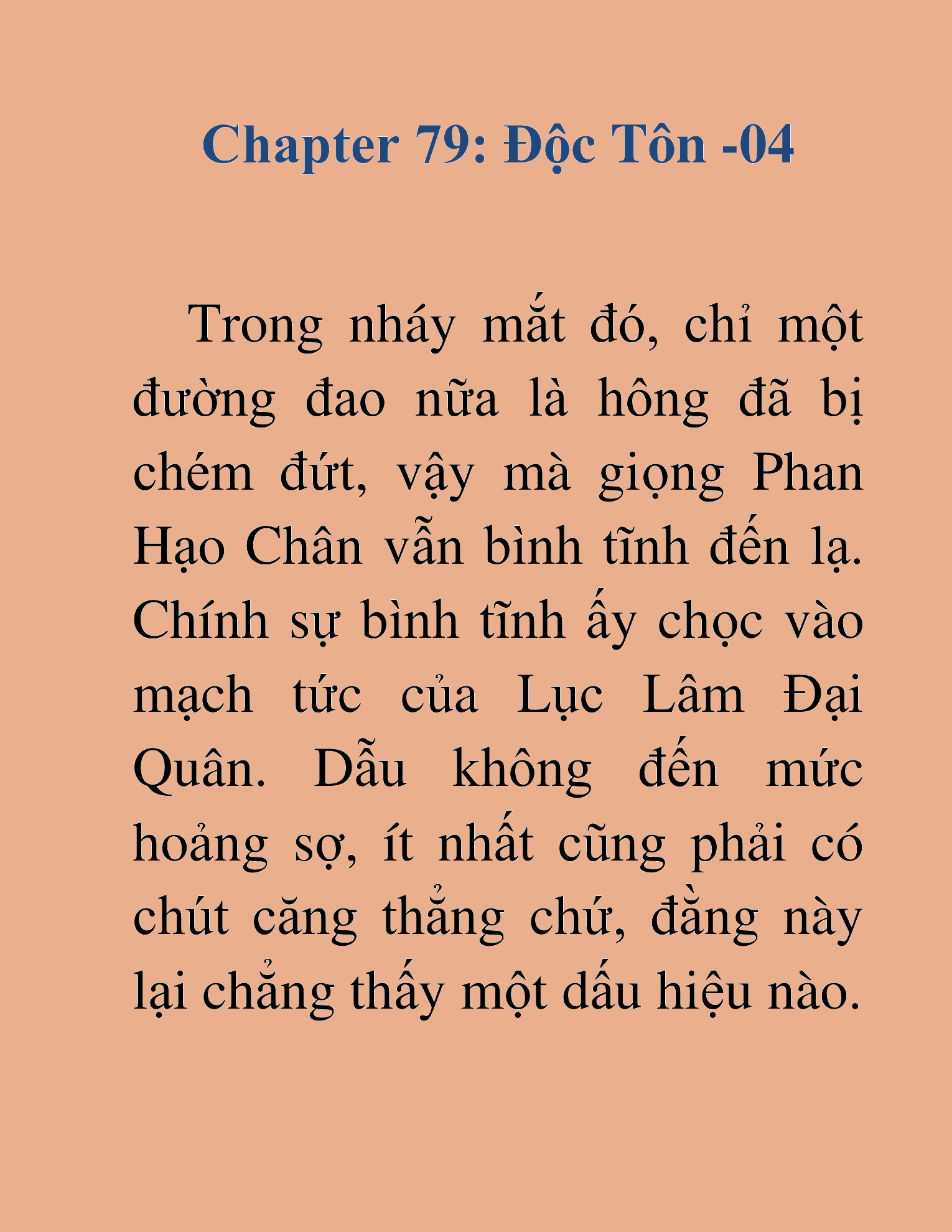 Đọc truyện HAT[NOVEL] Kiếm Thần Tái Xuất - Chap 79