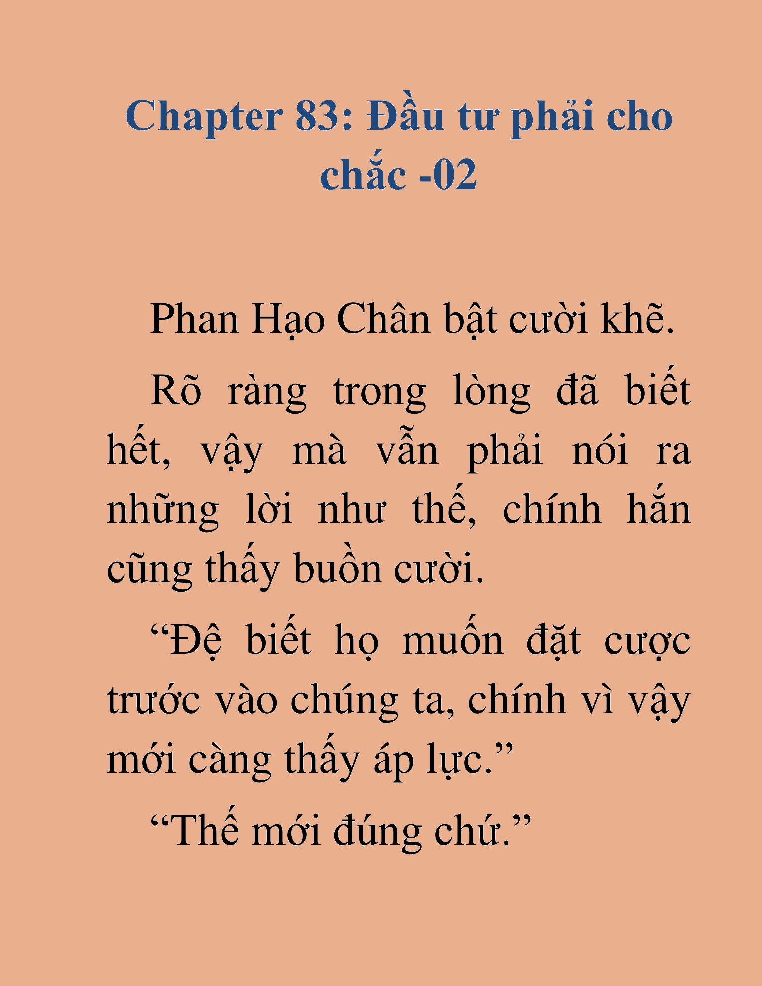 Đọc truyện HAT[NOVEL] Kiếm Thần Tái Xuất - Chap 83