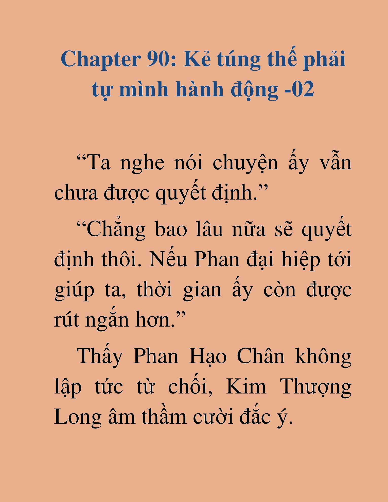 Đọc truyện HAT[NOVEL] Kiếm Thần Tái Xuất - Chap 90