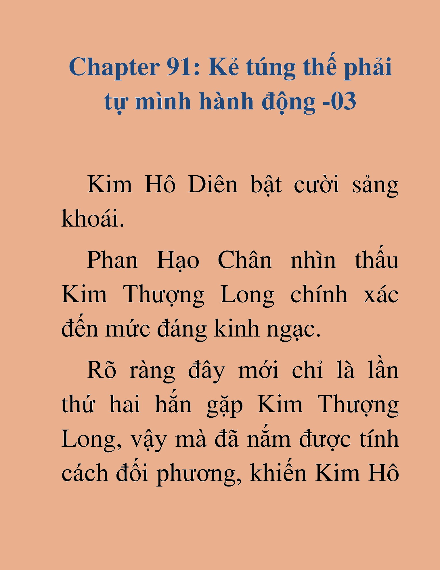 Đọc truyện HAT[NOVEL] Kiếm Thần Tái Xuất - Chap 91