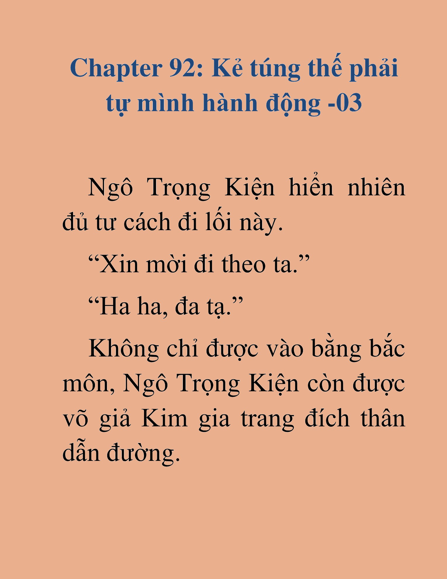Đọc truyện HAT[NOVEL] Kiếm Thần Tái Xuất - Chap 92
