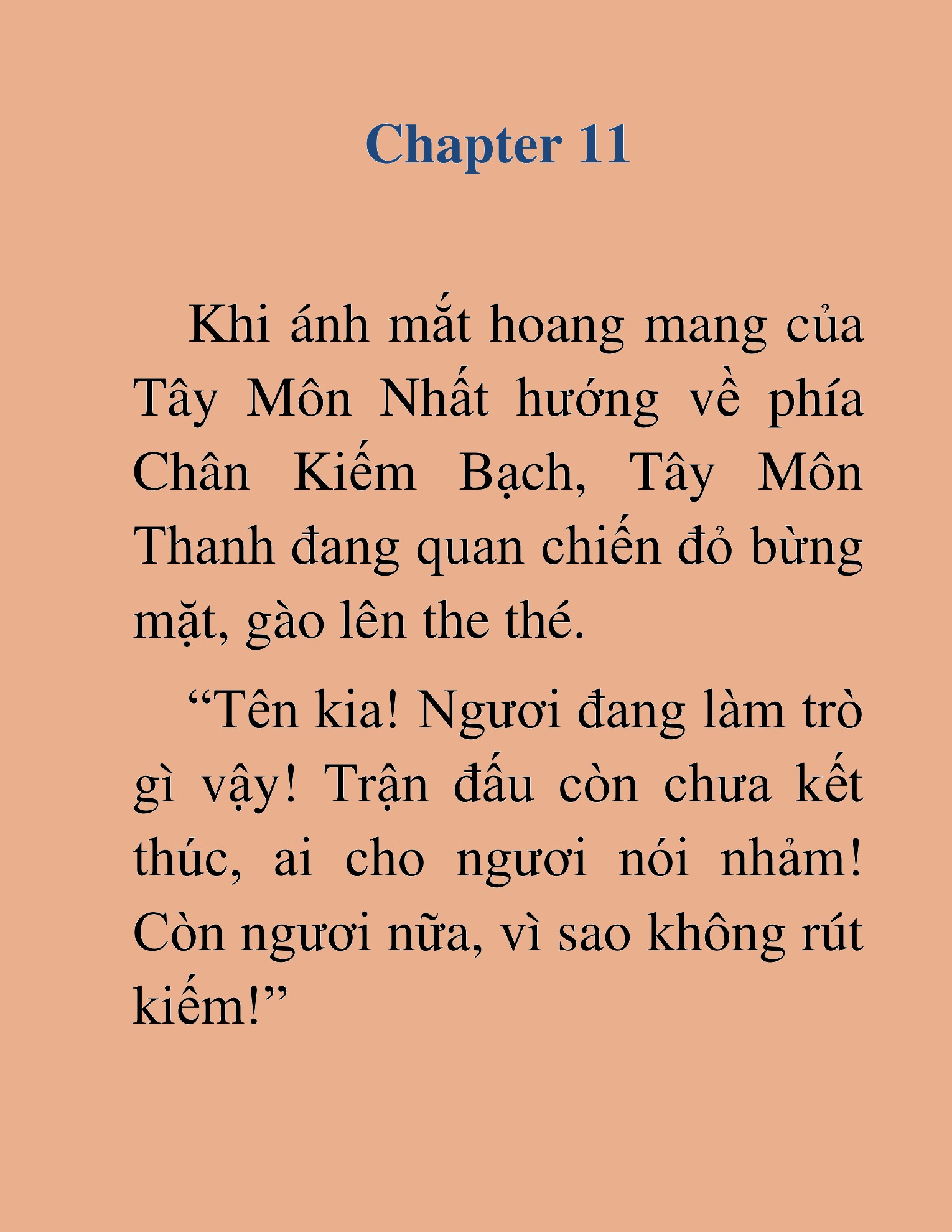Đọc truyện HAT[NOVEL] Lão Kiếm Khách Hồi Xuân Muốn Đi Học - Chap 11