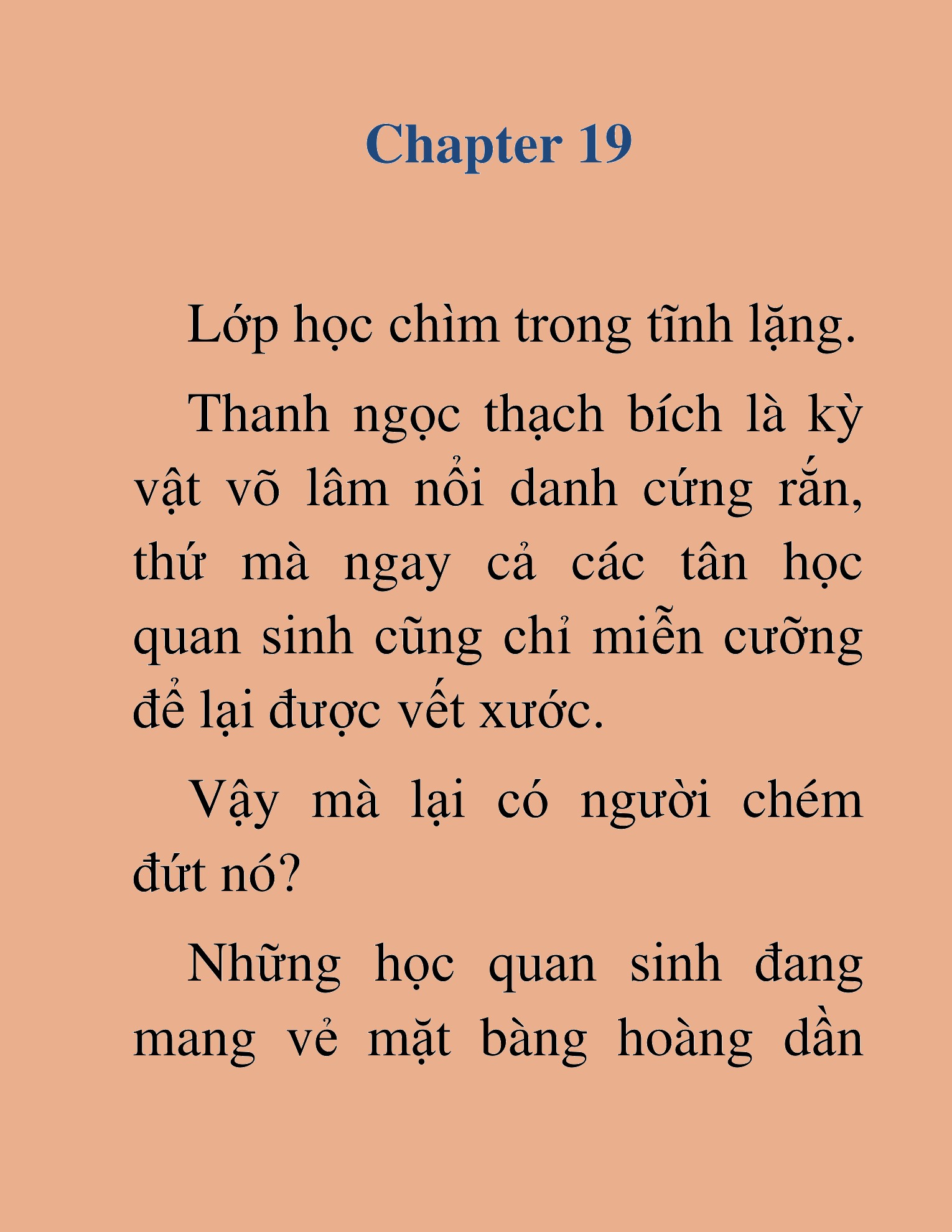 Đọc truyện HAT[NOVEL] Lão Kiếm Khách Hồi Xuân Muốn Đi Học - Chap 19