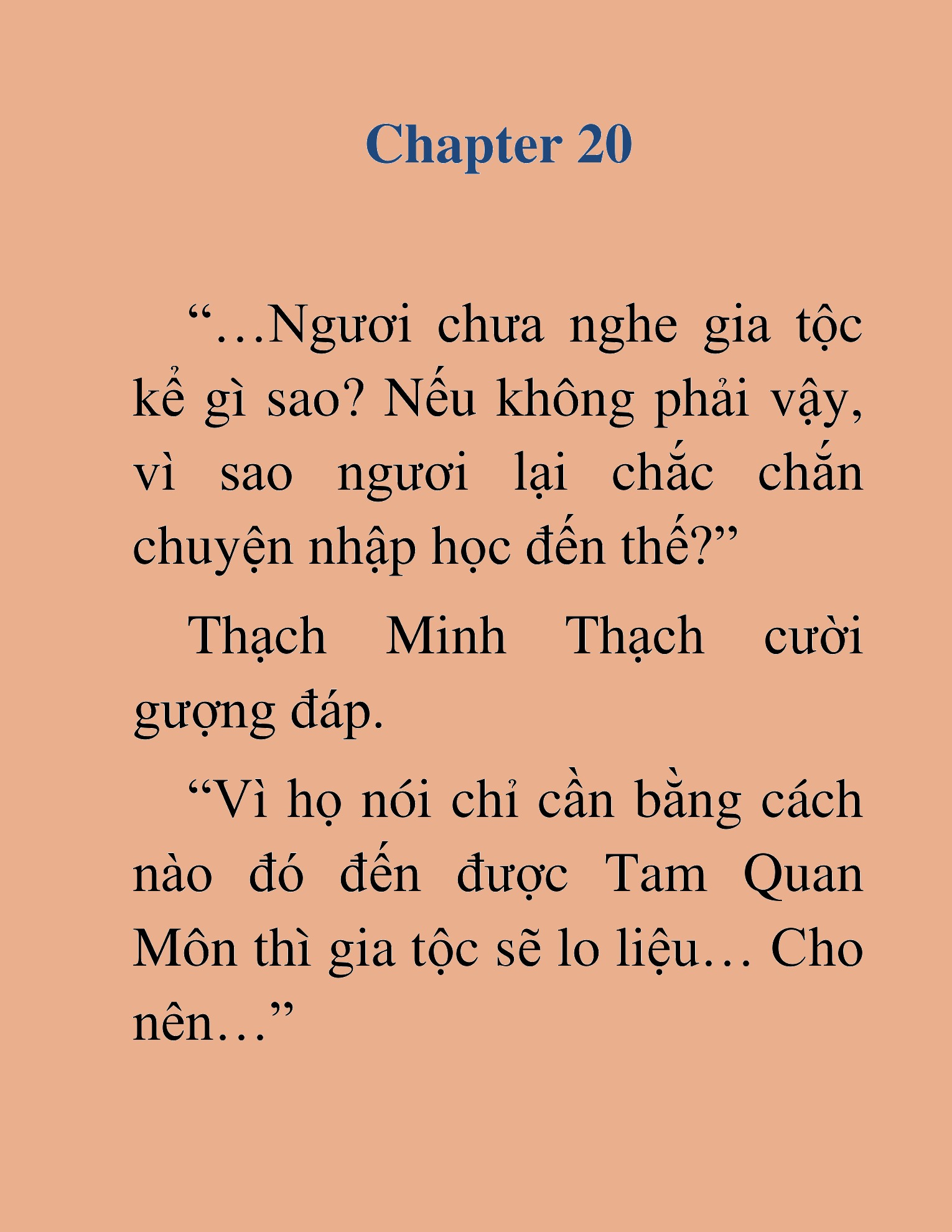 Đọc truyện HAT[NOVEL] Lão Kiếm Khách Hồi Xuân Muốn Đi Học - Chap 20