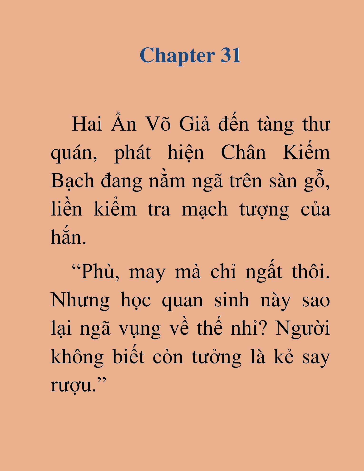 Đọc truyện HAT[NOVEL] Lão Kiếm Khách Hồi Xuân Muốn Đi Học - Chap 31