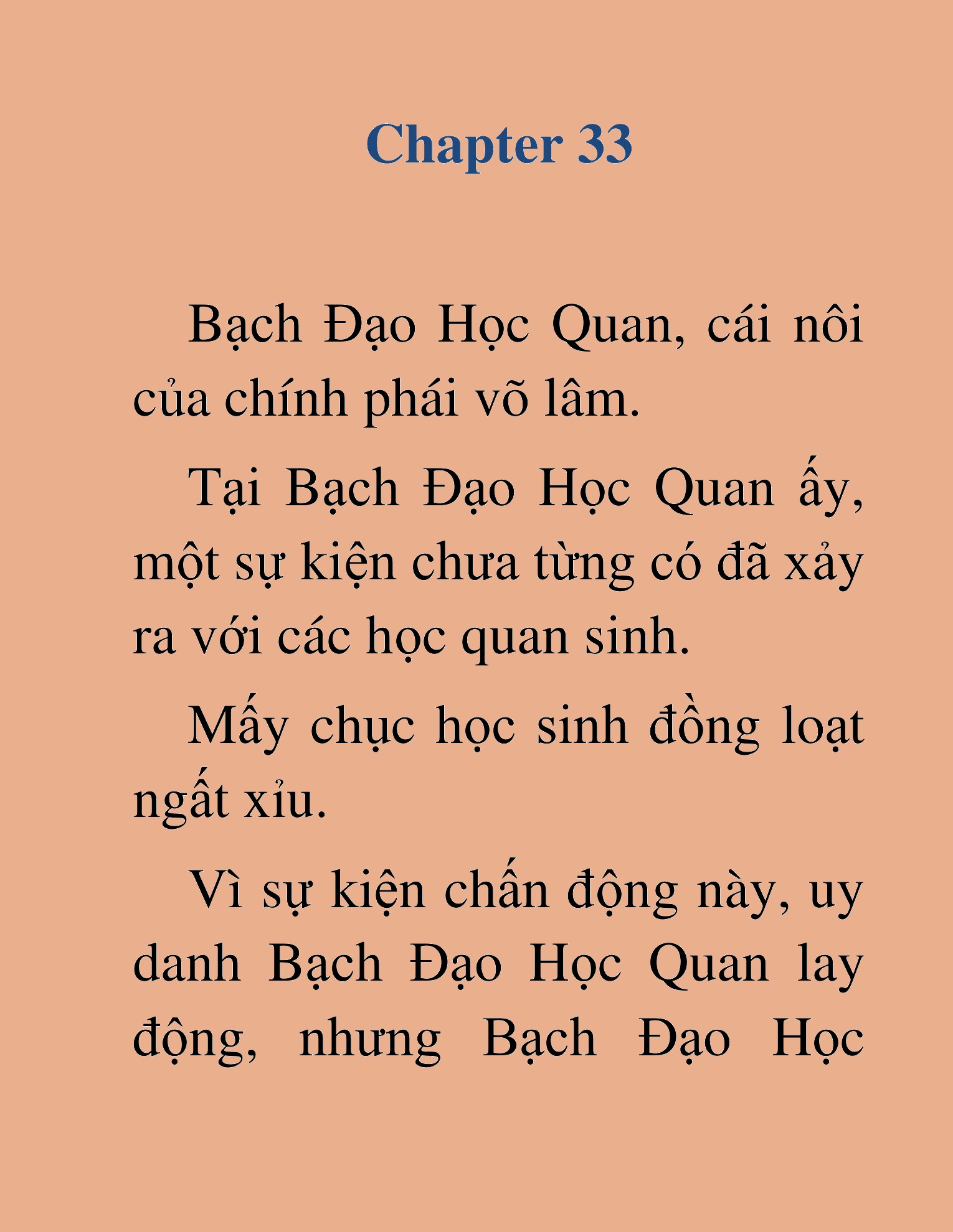Đọc truyện HAT[NOVEL] Lão Kiếm Khách Hồi Xuân Muốn Đi Học - Chap 33