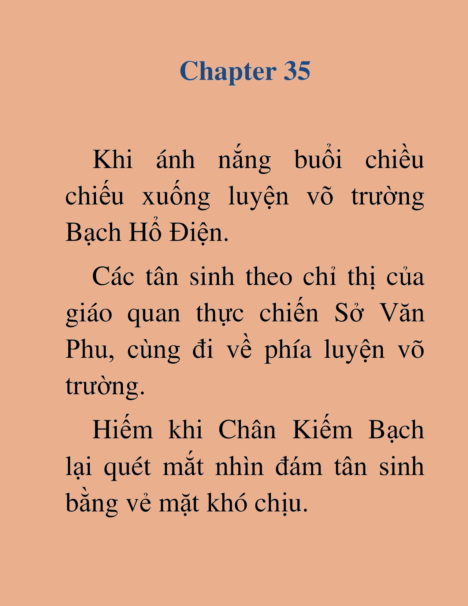 Đọc truyện HAT[NOVEL] Lão Kiếm Khách Hồi Xuân Muốn Đi Học - Chap 35