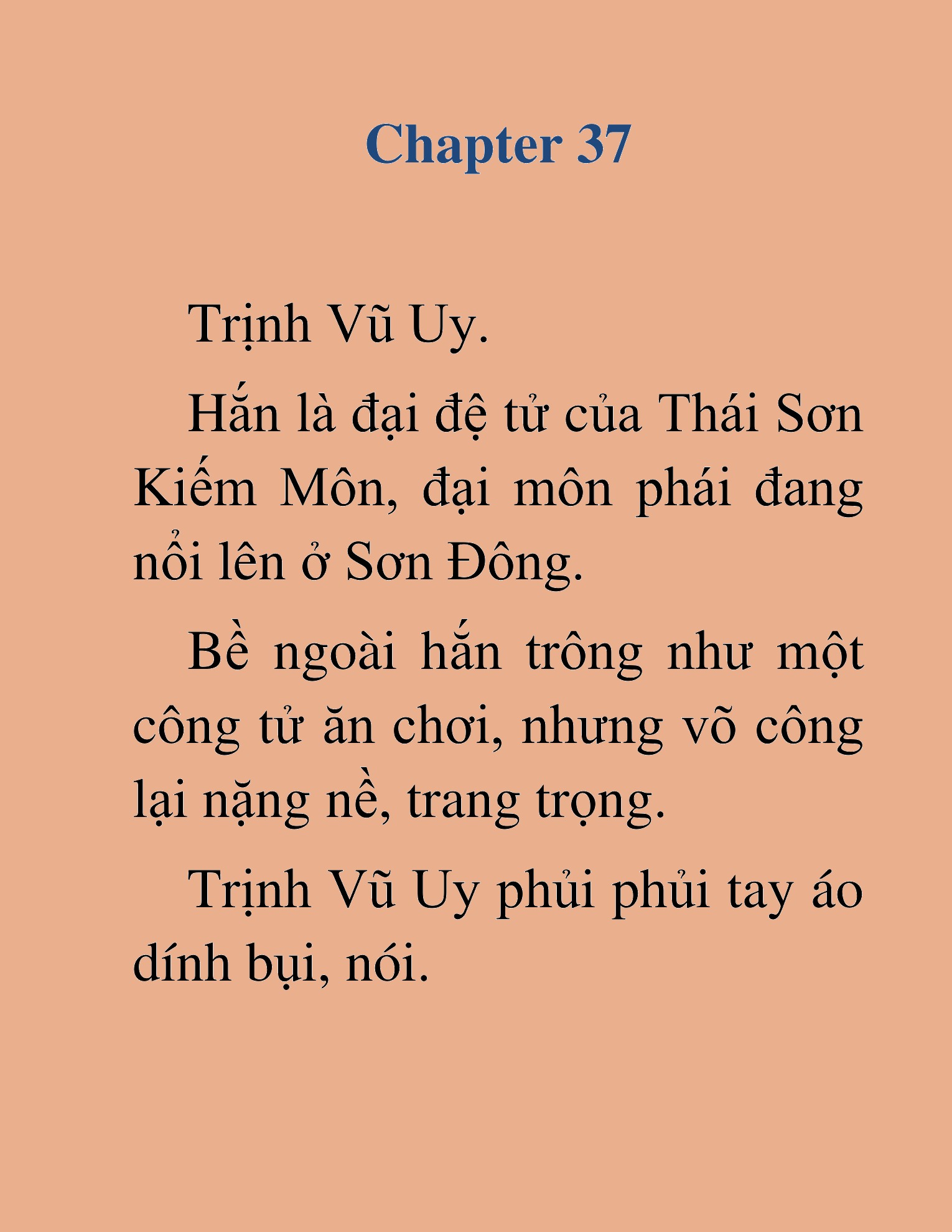 Đọc truyện HAT[NOVEL] Lão Kiếm Khách Hồi Xuân Muốn Đi Học - Chap 37
