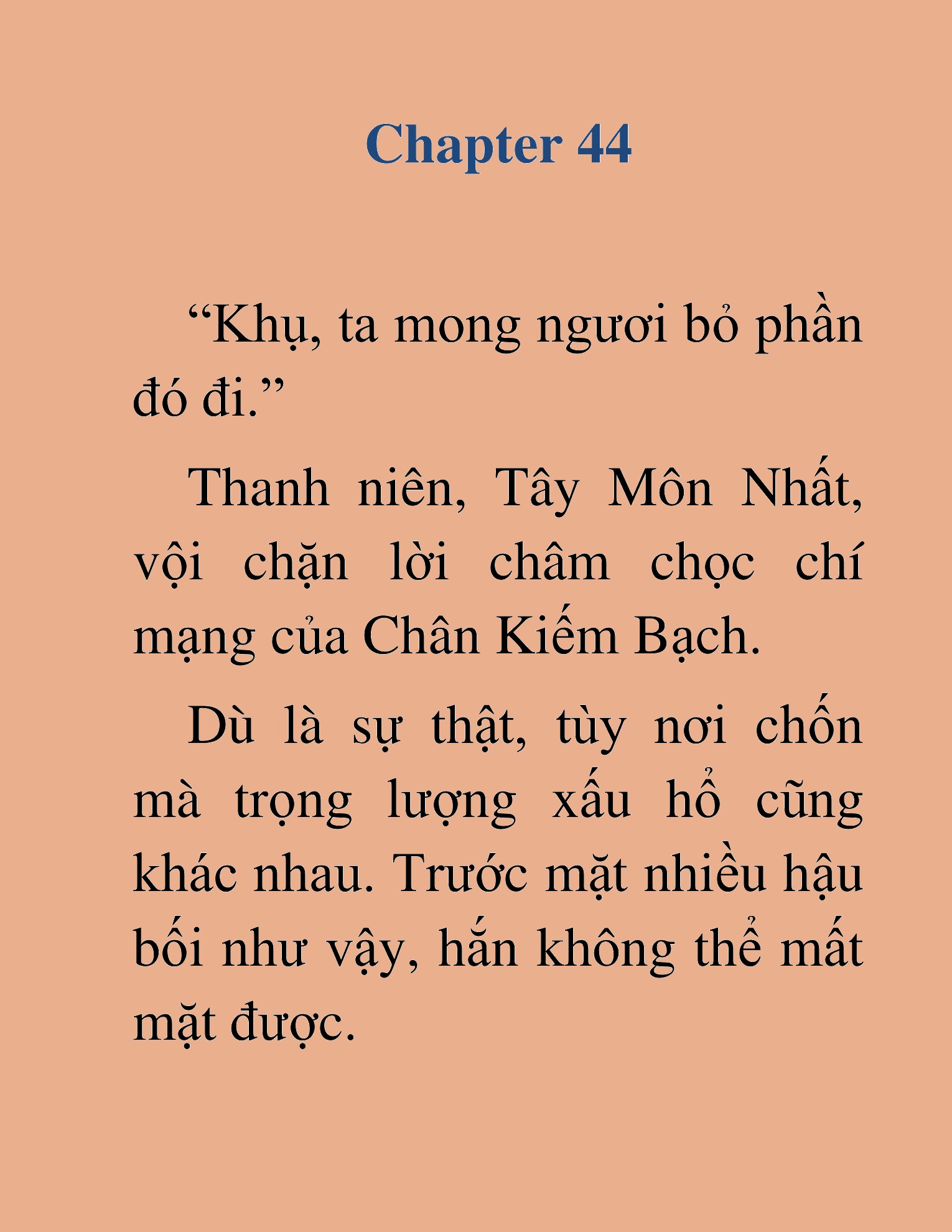 Đọc truyện HAT[NOVEL] Lão Kiếm Khách Hồi Xuân Muốn Đi Học - Chap 44
