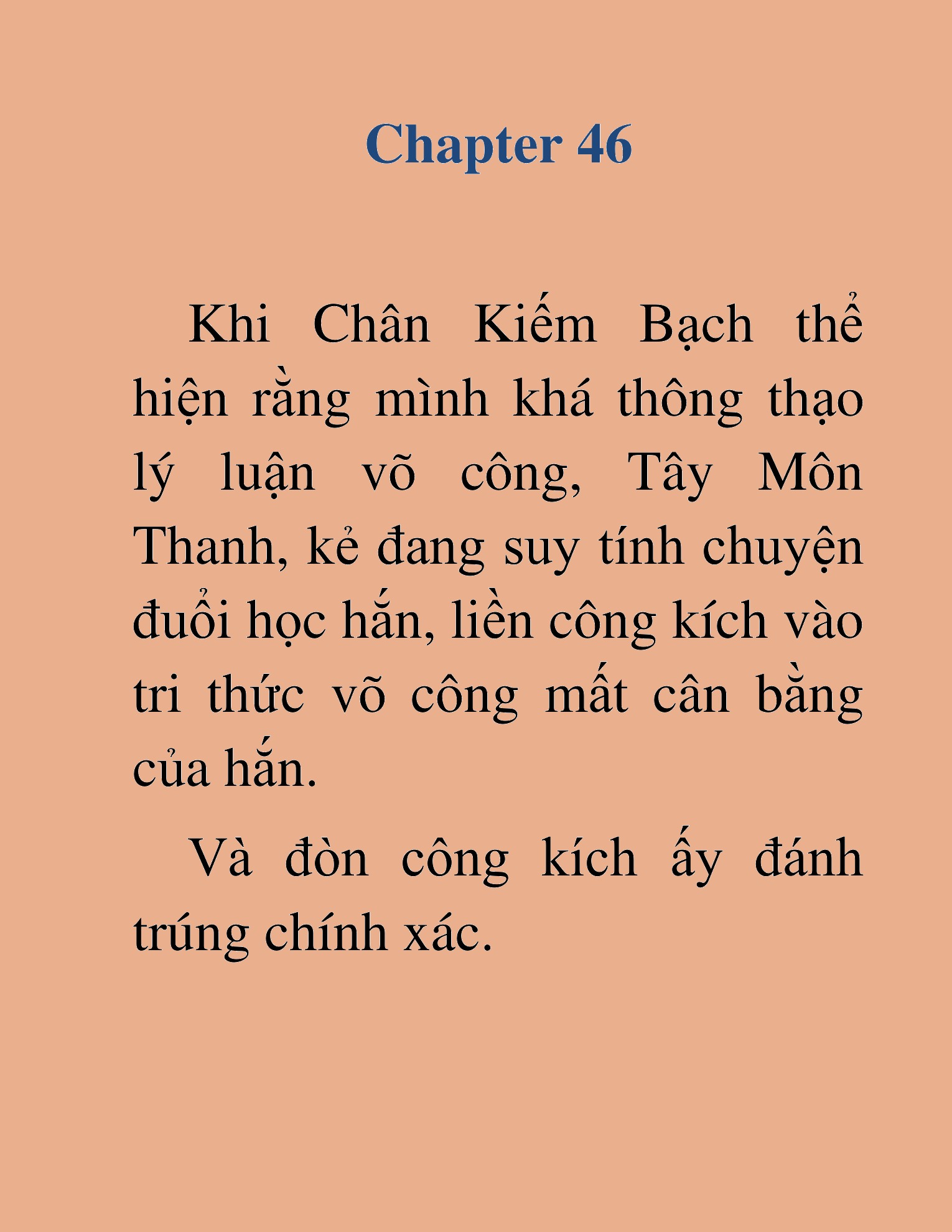 Đọc truyện HAT[NOVEL] Lão Kiếm Khách Hồi Xuân Muốn Đi Học - Chap 46