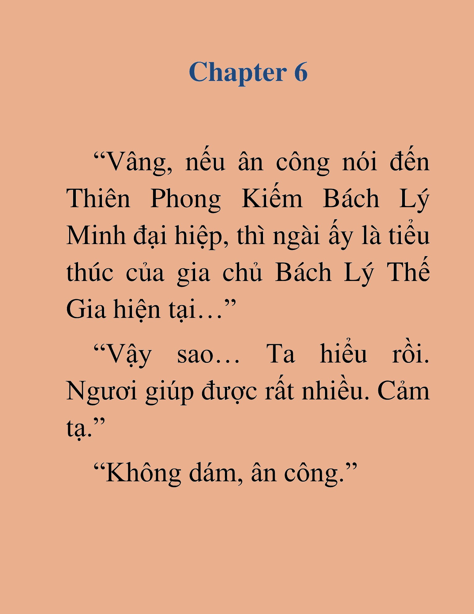 Đọc truyện HAT[NOVEL] Lão Kiếm Khách Hồi Xuân Muốn Đi Học - Chap 6
