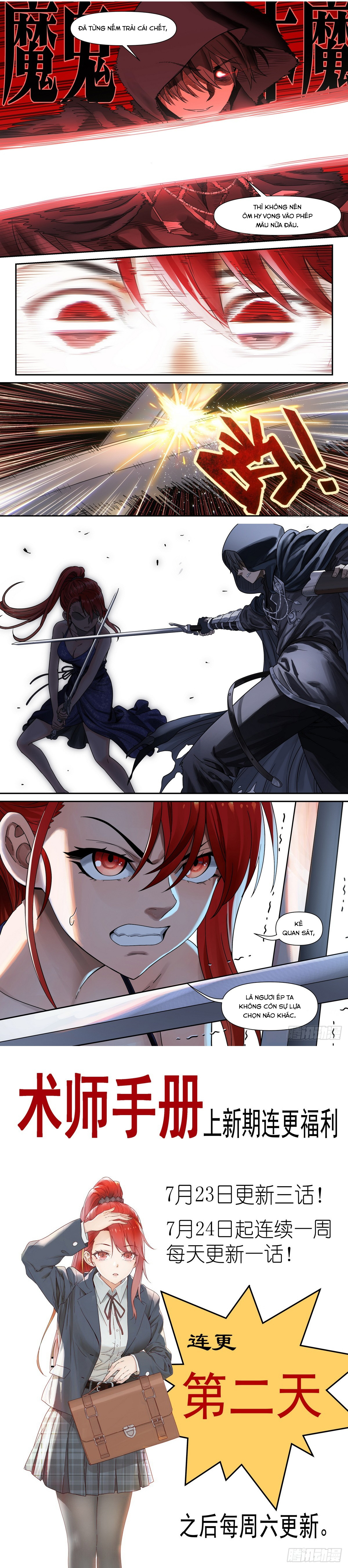 Đọc truyện [LCVT] Sổ Tay Sinh Tồn Của Pháp Sư - Chap 4