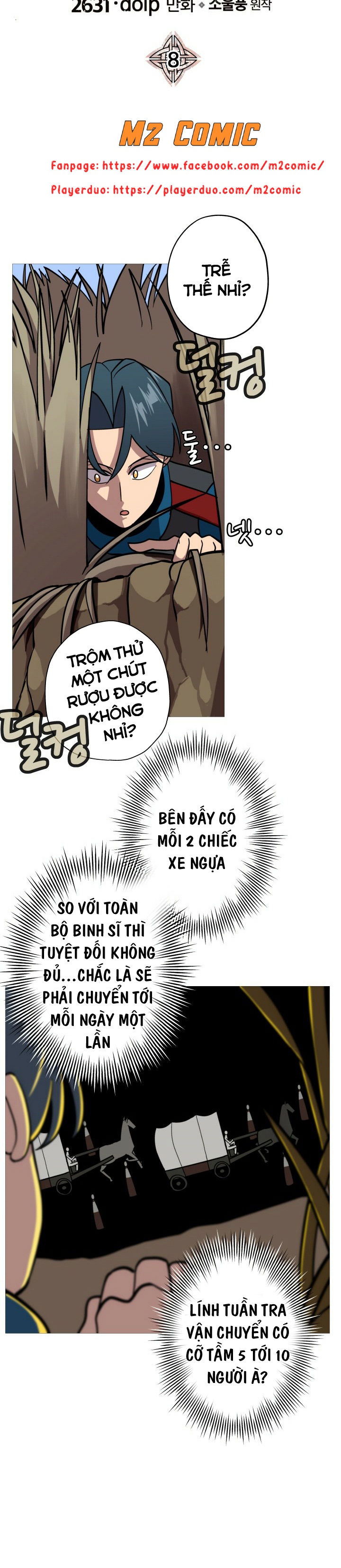 Đọc truyện [M2 Comic] Chiến binh quật cường - Chap 8