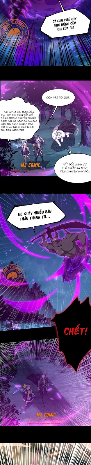 Đọc truyện [M2 Comic] Cuộc sống của thần kiếm chẳng nhàm chán như vậy đâu - Chap 4