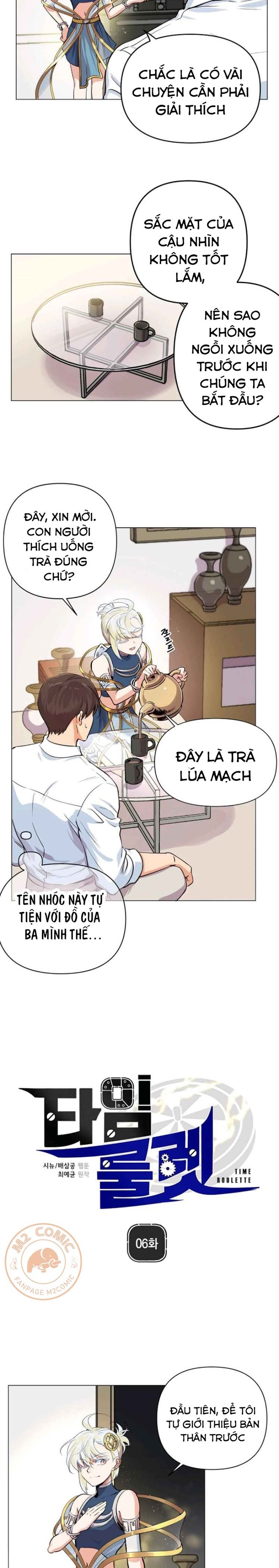 Đọc truyện [M2 Comic] Người cai trị thời gian - Chap 6