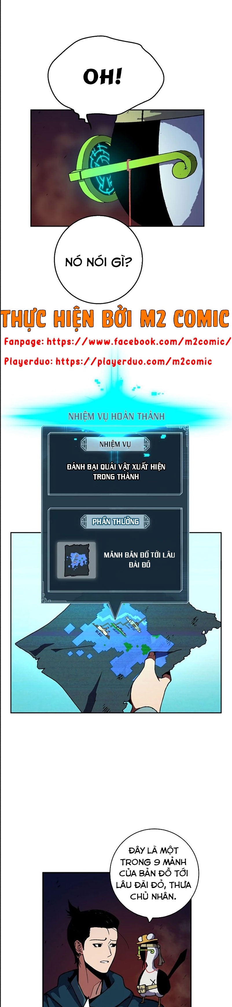Đọc truyện [M2 Comic] NPC bắt đầu từ kỹ năng LV.999 - Chap 2