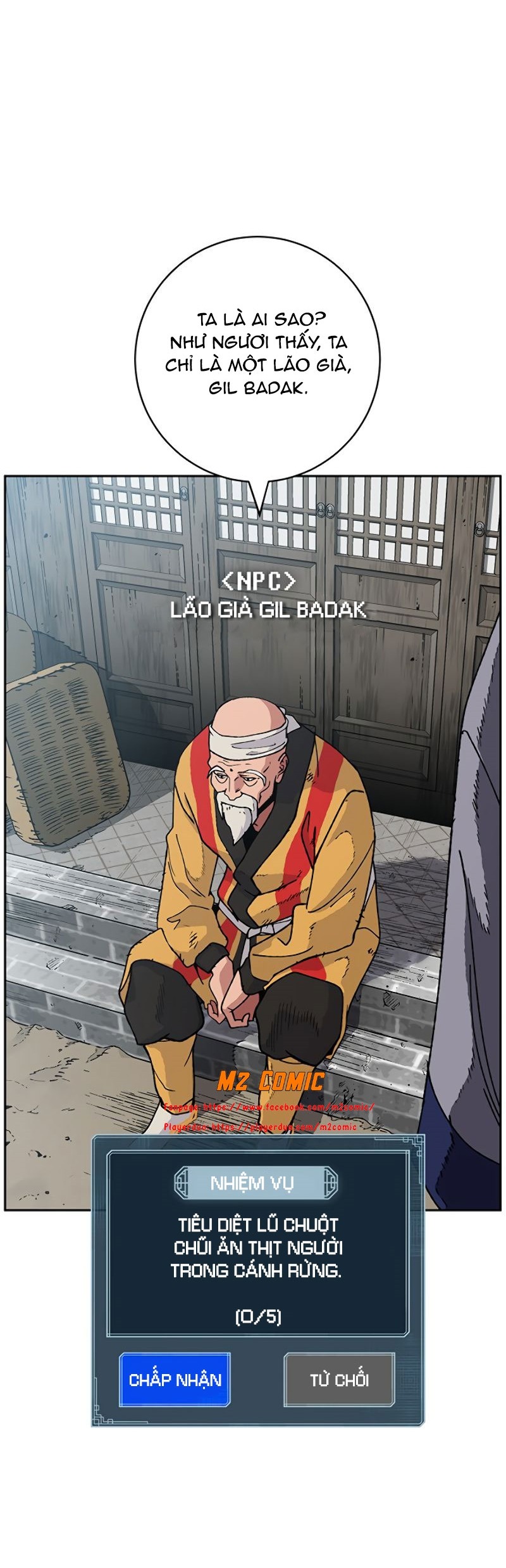 Đọc truyện [M2 Comic] NPC bắt đầu từ kỹ năng LV.999 - Chap 3