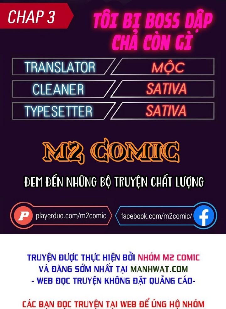 Đọc truyện Tôi bị Boss dập chả còn gì - Chap 3